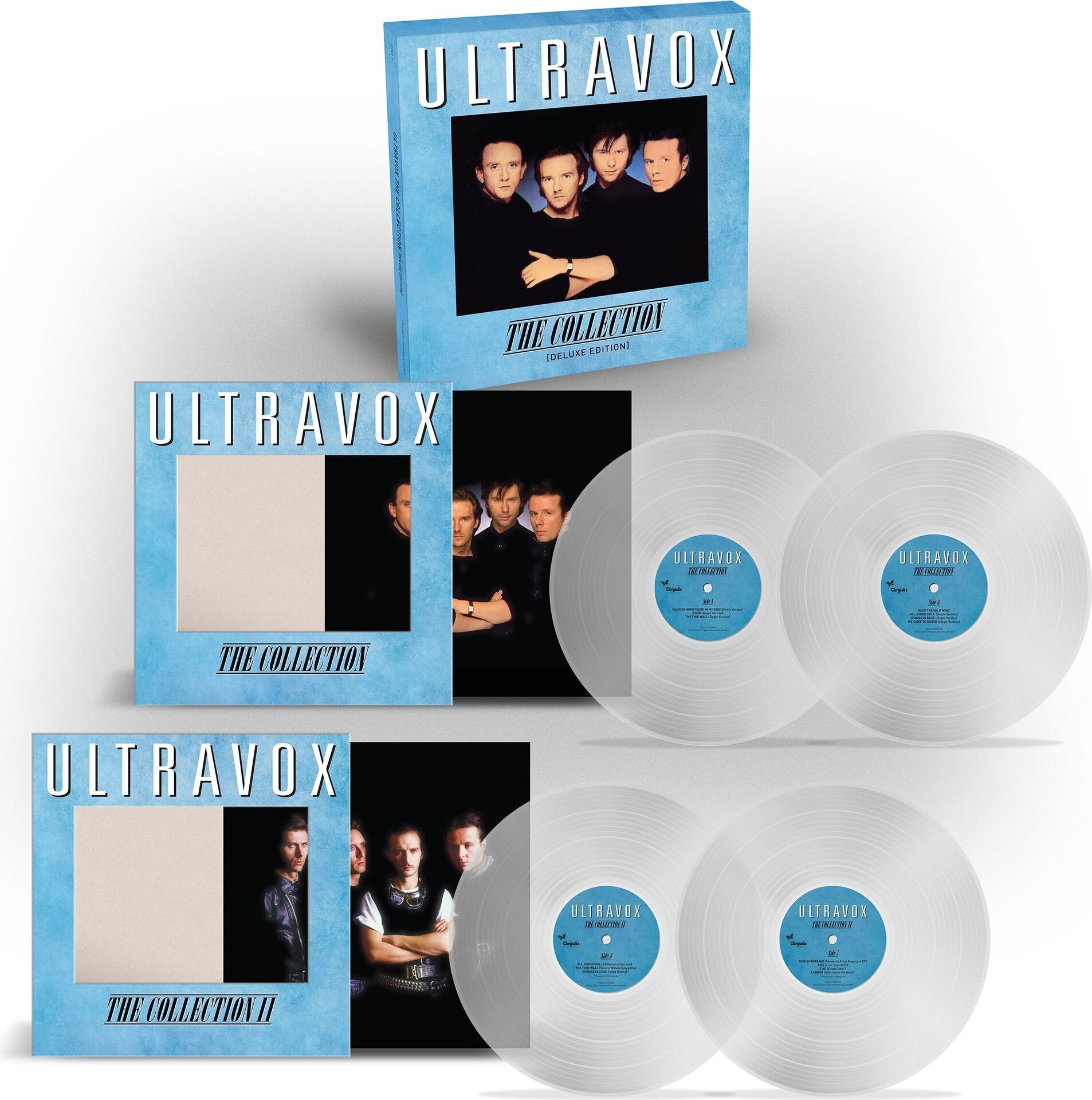 Ultravox – The Collection (2025 Remaster) 4LP (Clear Vinyl) Box Set