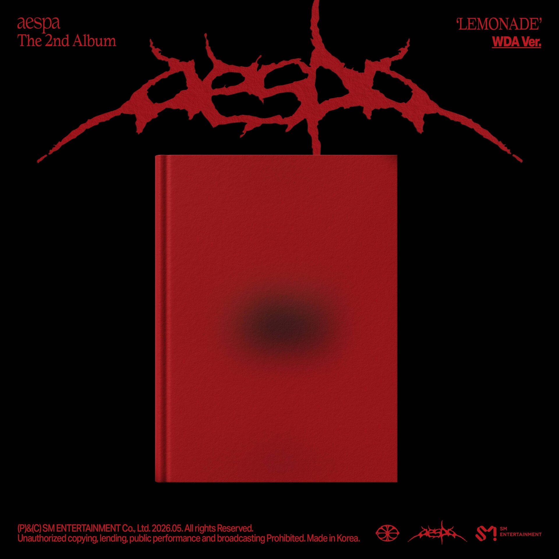 Aespa – The 2nd Album ‘Lemonade’ CD (WDA Ver.)