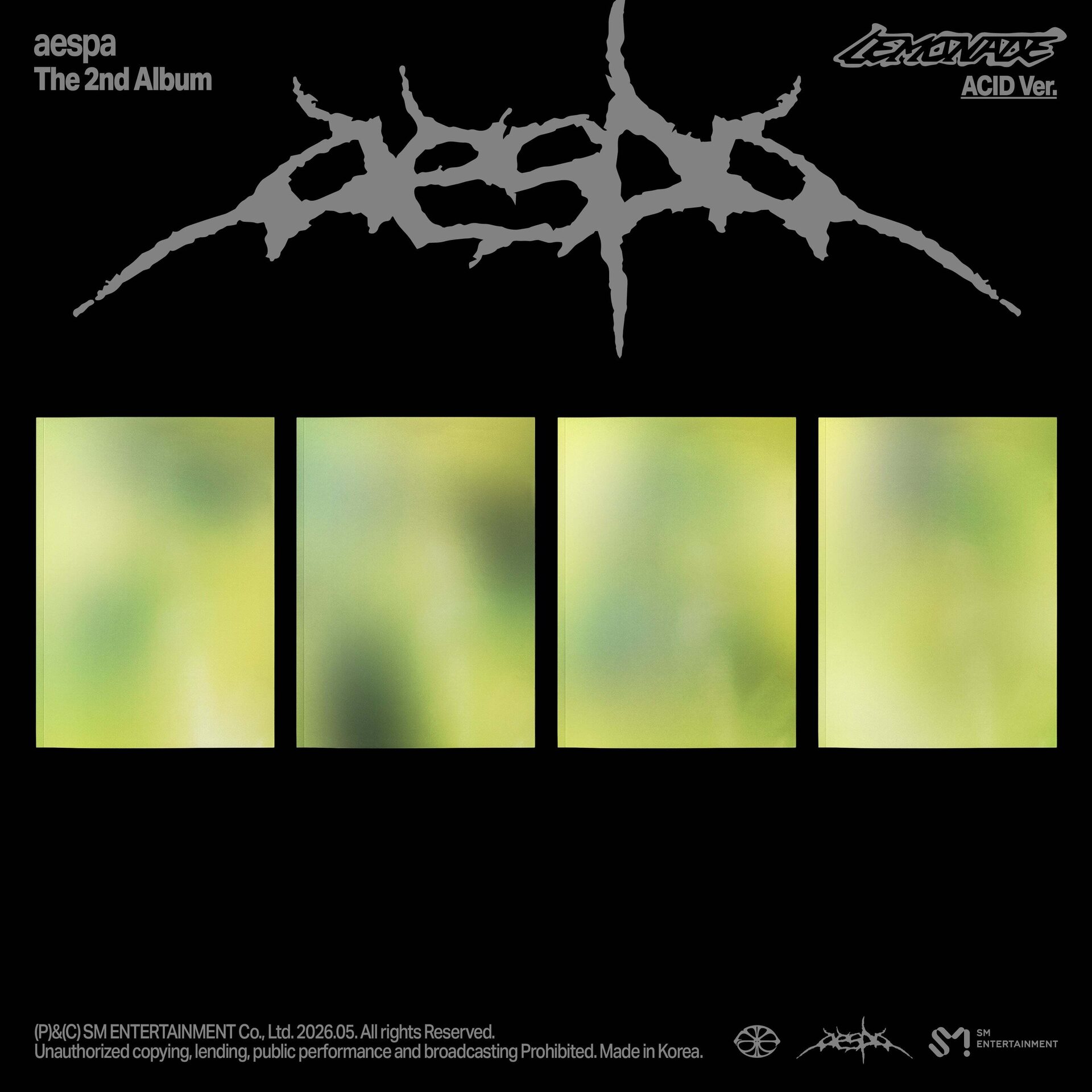 Aespa – The 2nd Album ‘Lemonade’ CD (ACID Ver.)