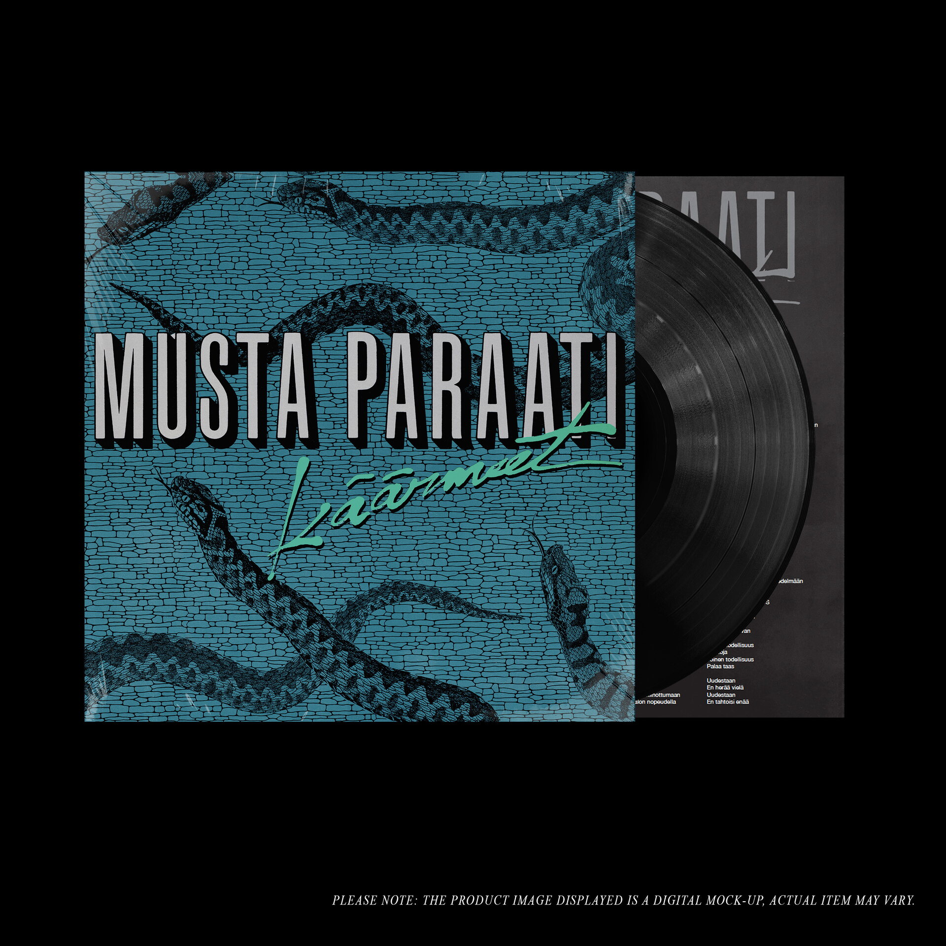Musta Paraati – Käärmeet LP (Black Vinyl)