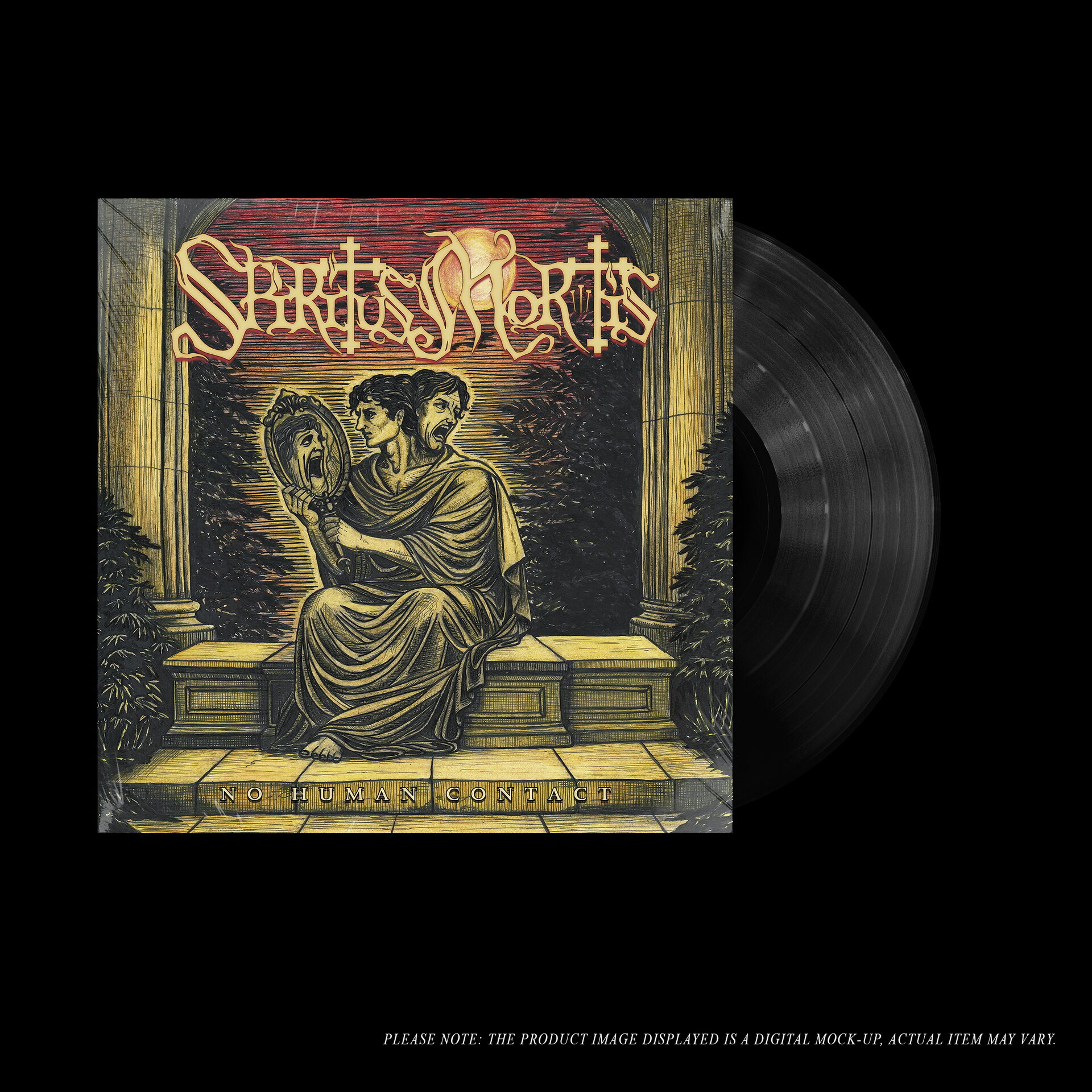 Spiritus Mortis – No Human Contact LP (Black Vinyl)
