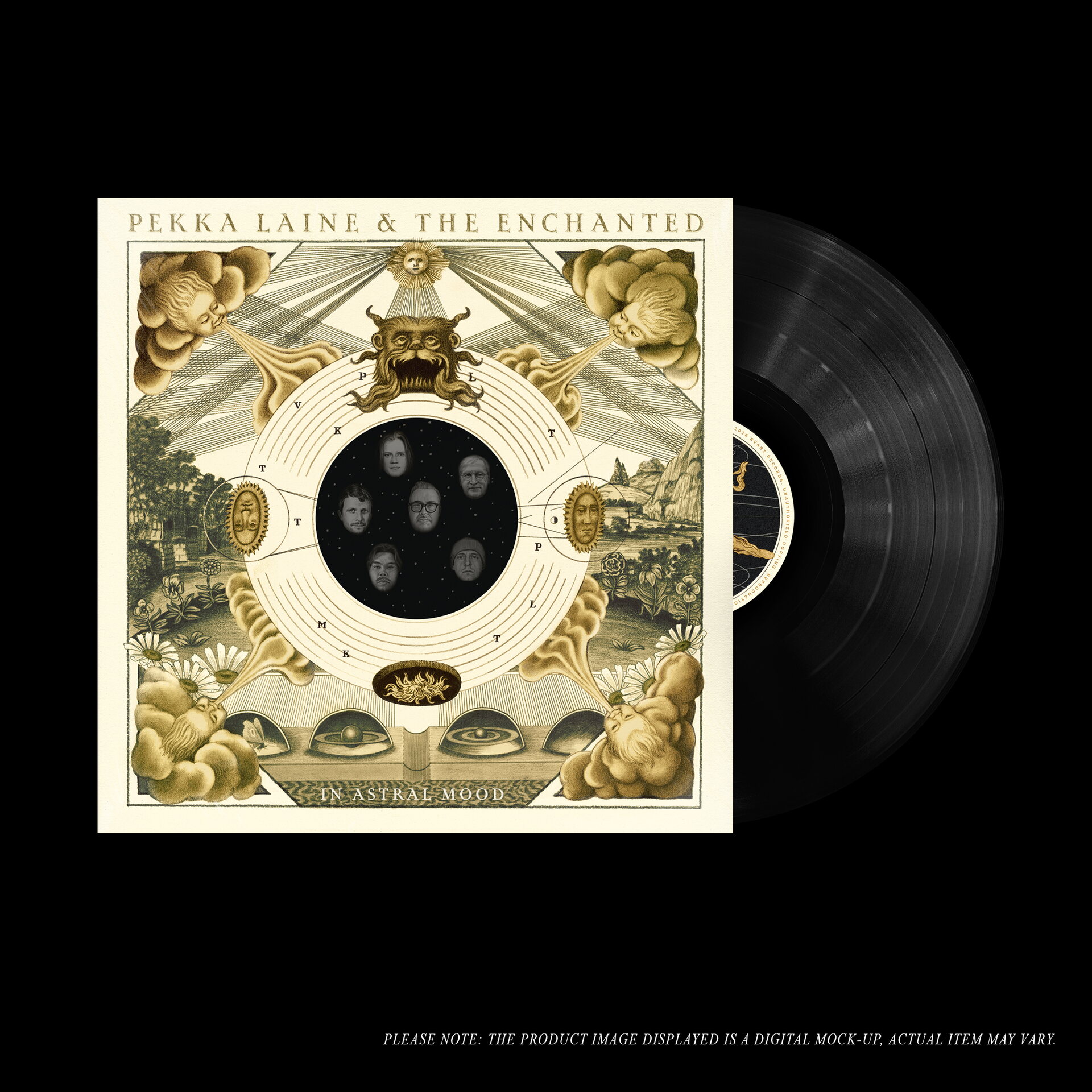 Pekka Laine – Pekka Laine & The Enchanted in Astral Mood LP (Black Vinyl)