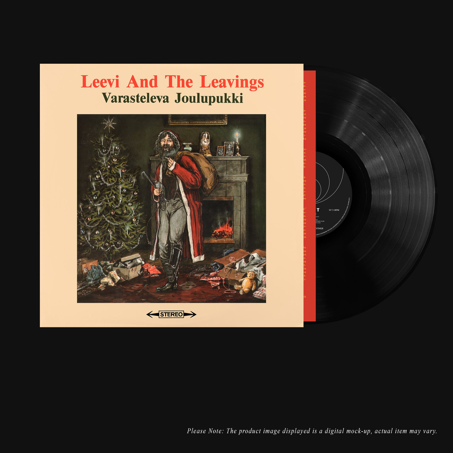 Leevi and the Leavings – Varasteleva joulupukki LP (Black Vinyl)