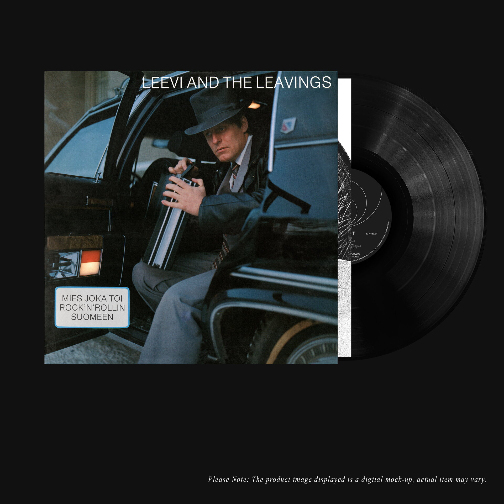 Leevi and the Leavings – Mies joka toi rock'n'rollin Suomeen LP (Black Vinyl)