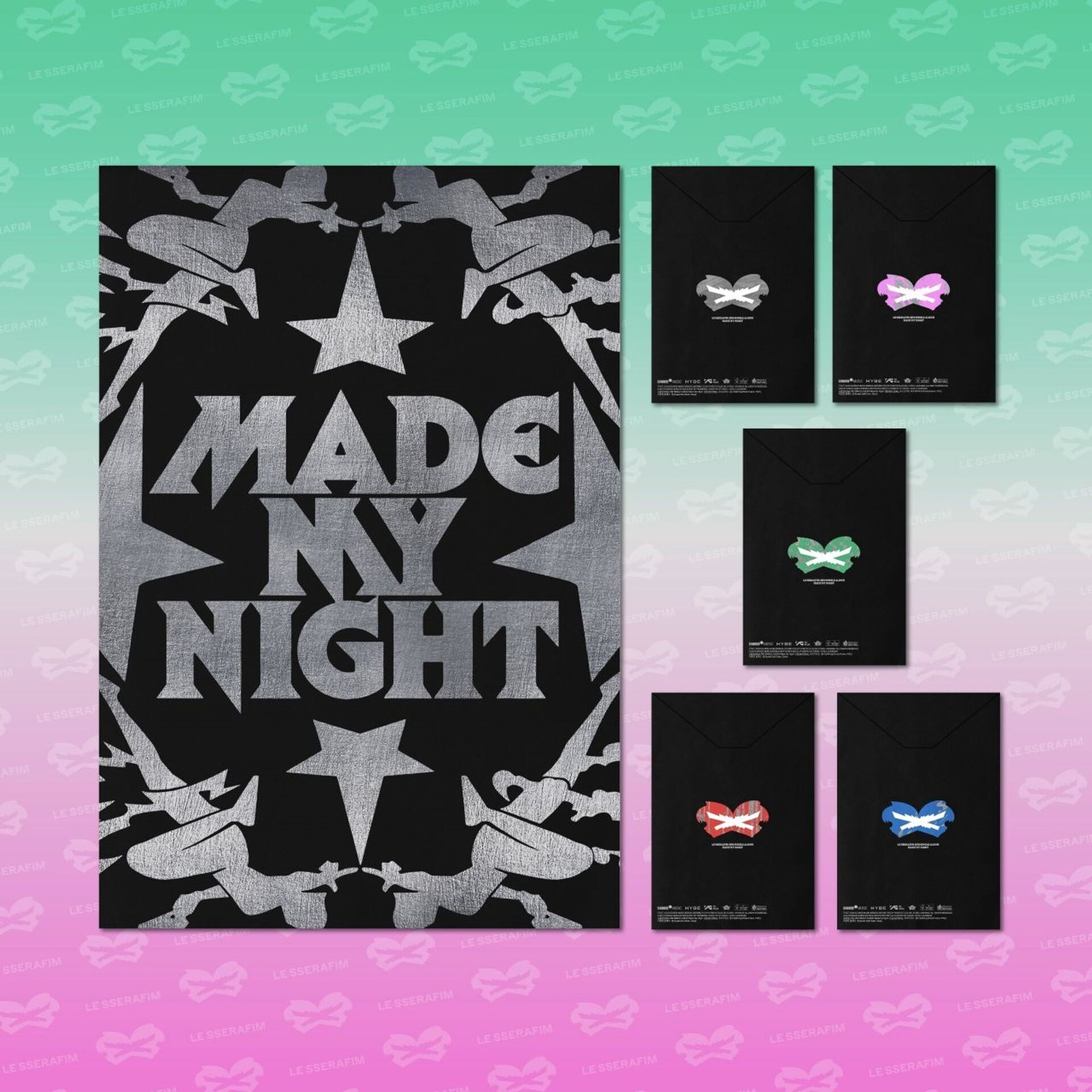 Le Sserafim – 2nd Single Album »Made My Night« CD (Compact Ver.)