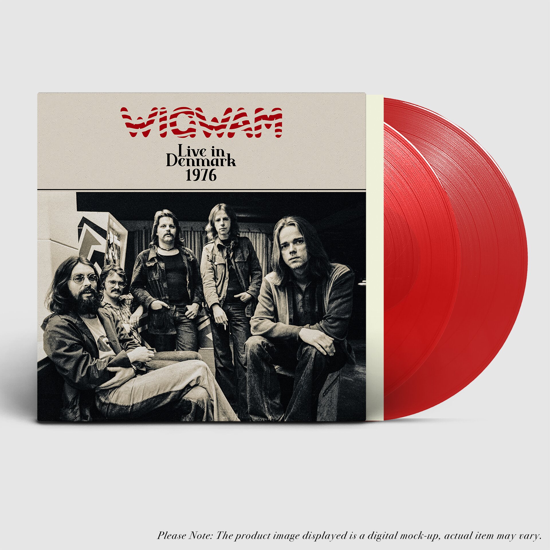 Wigwam – Live in Denmark 1976 2LP (Transparent Red Vinyl)