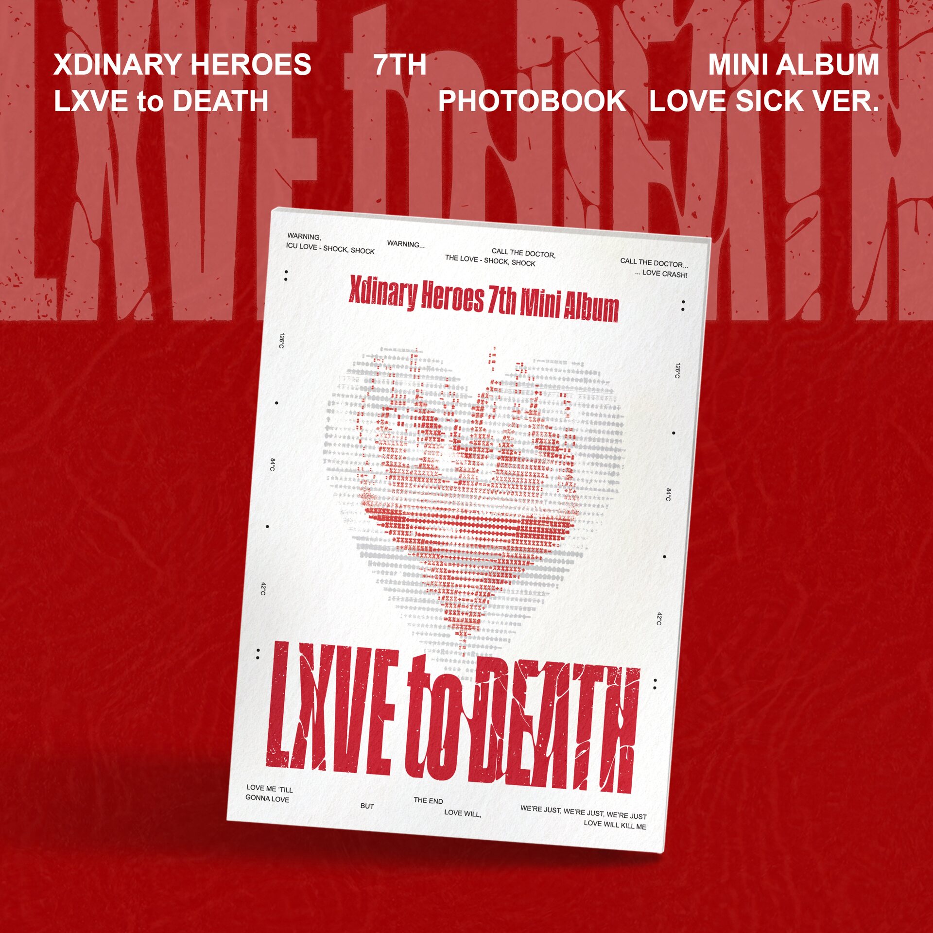 Xdinary Heroes – LXVE to DEATH CD (Love Sick ver.)