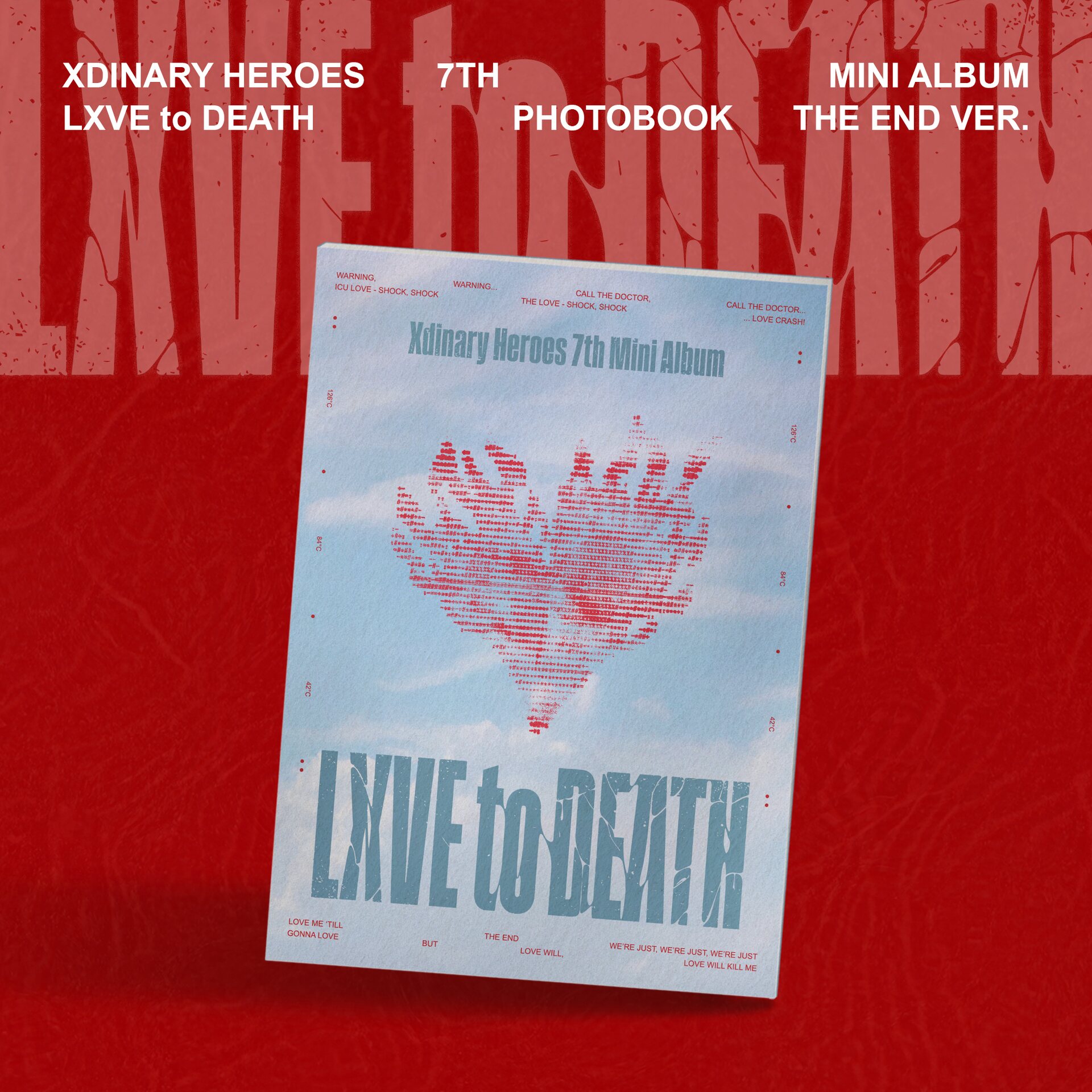 Xdinary Heroes – LXVE to DEATH CD (The End ver.)