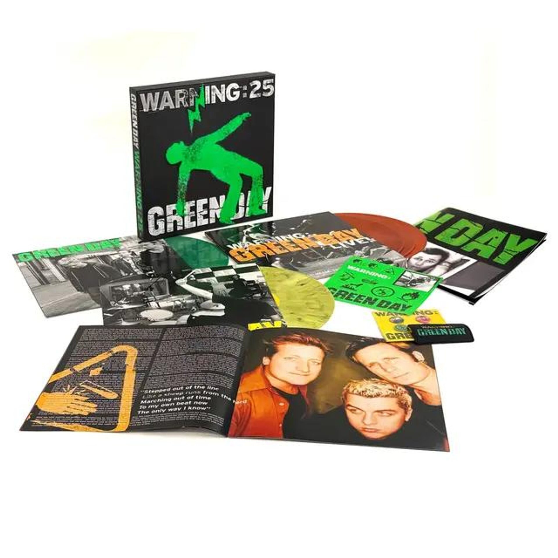 Green Day – Warning (25th Anniversary Edition) 5LP (Limited Numbered Super Deluxe Edition)