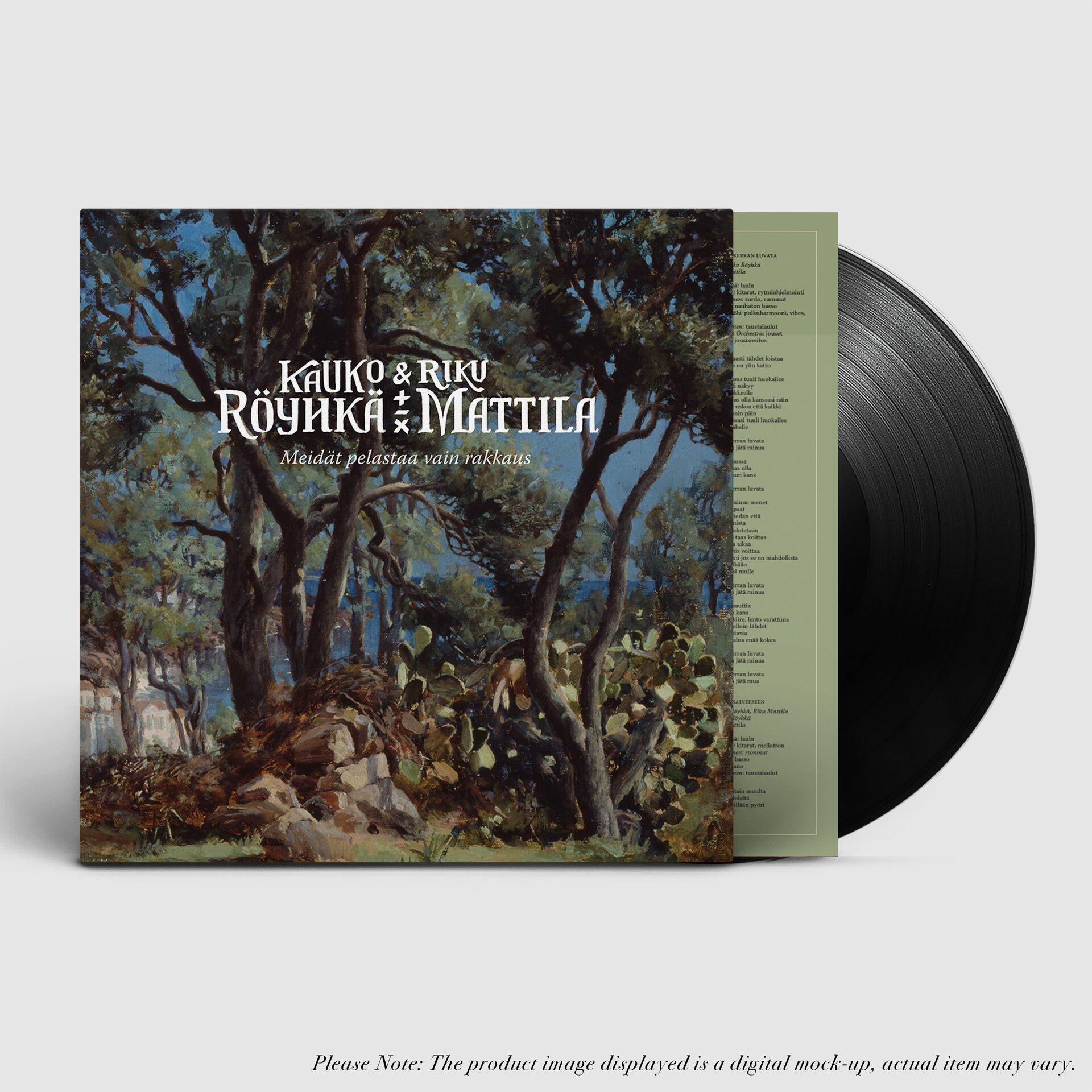 Kauko Röyhkä & Riku Mattila – Meidät pelastaa vain rakkaus LP