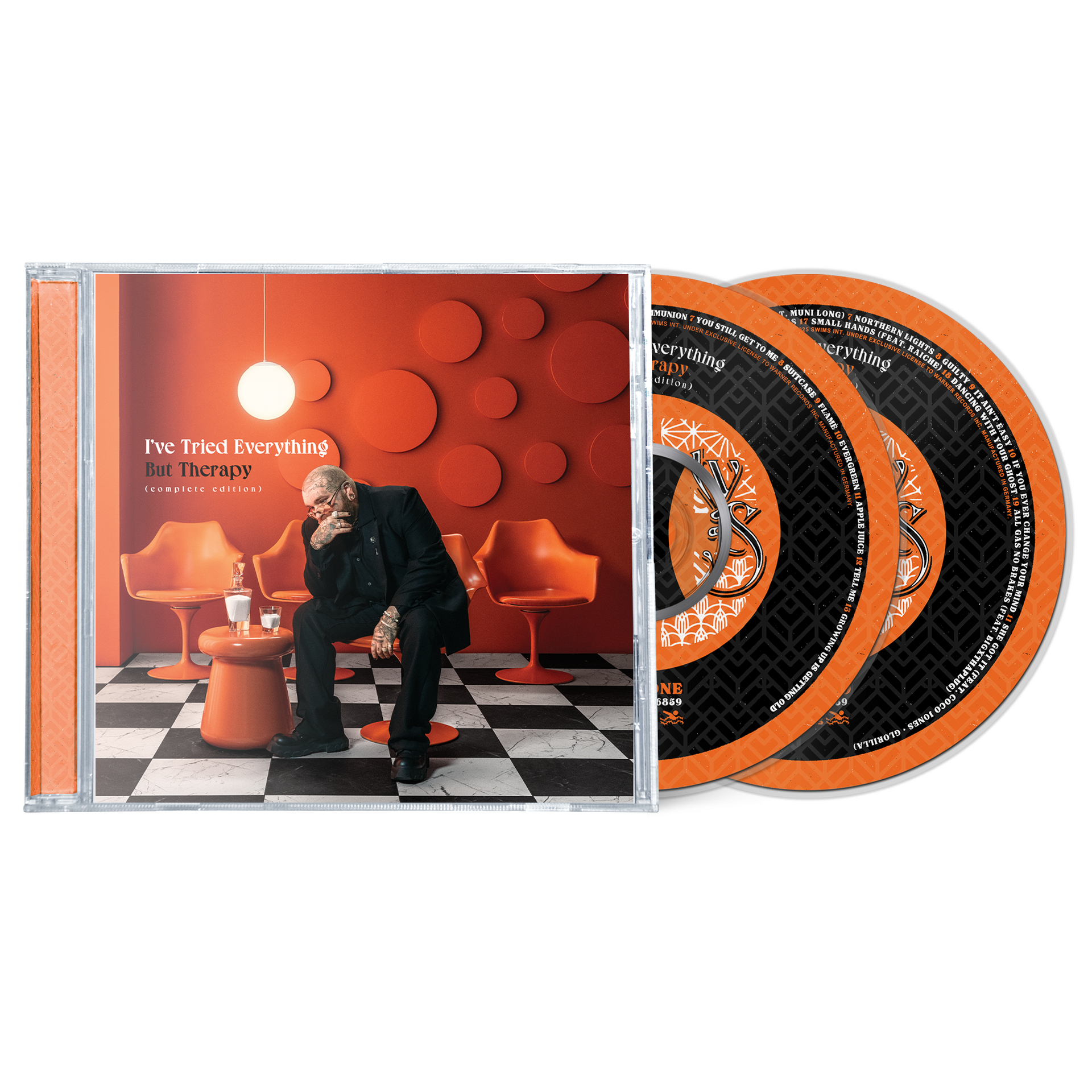 Teddy Swims – I've Tried Everything But Therapy (Complete Edition) 2CD (Jewelcase)