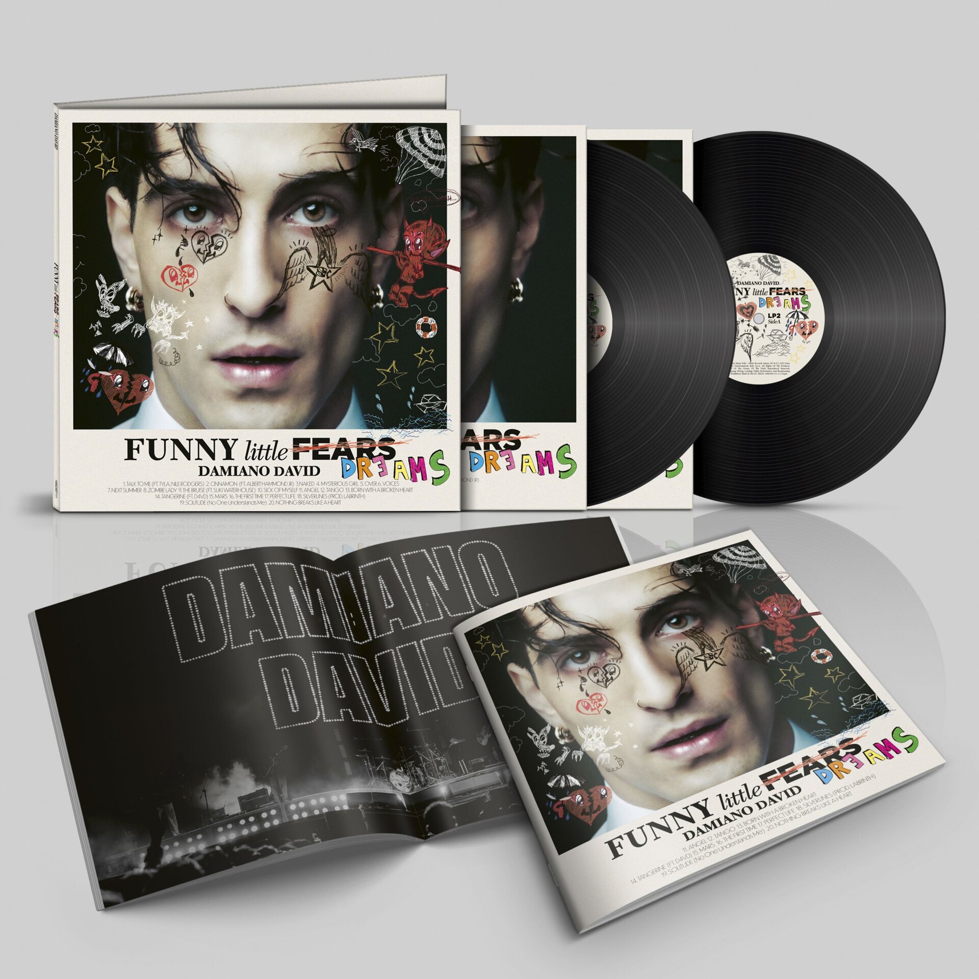Damiano David – Funny Little Fears (Dreams) 2LP (Black Vinyl)