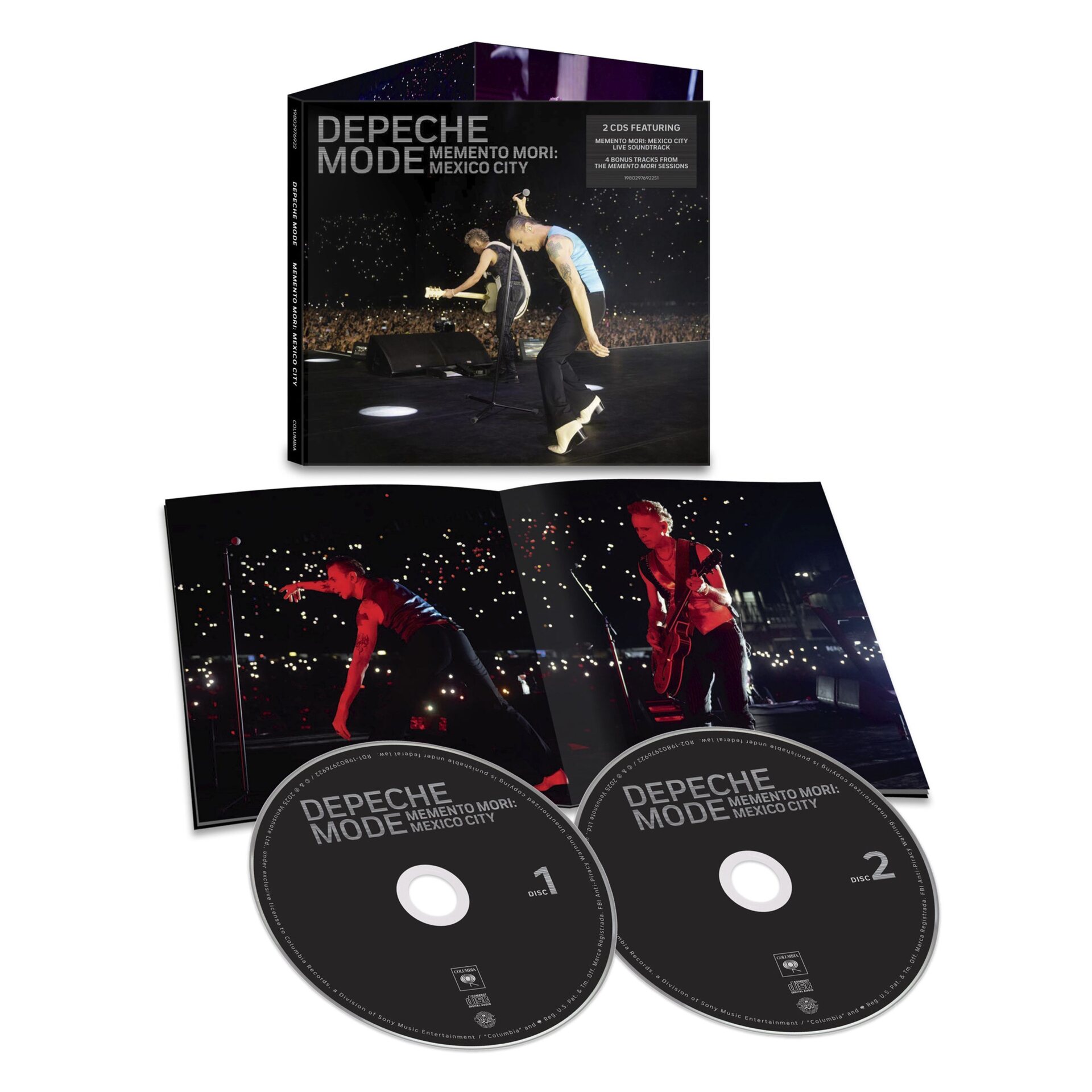 Depeche Mode – Memento Mori: Mexico City 2CD