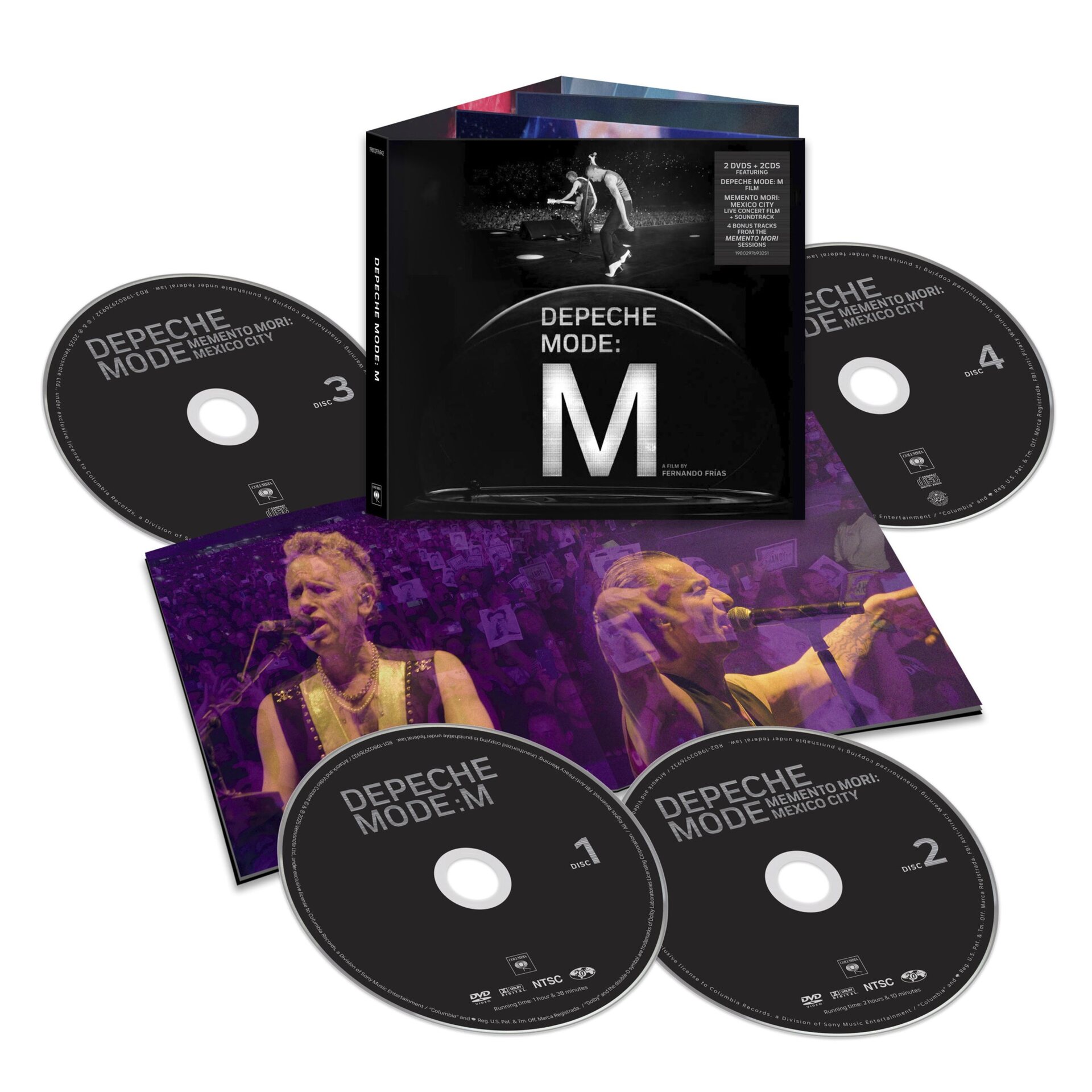 Depeche Mode – Memento Mori: Mexico City 2CD+2DVD