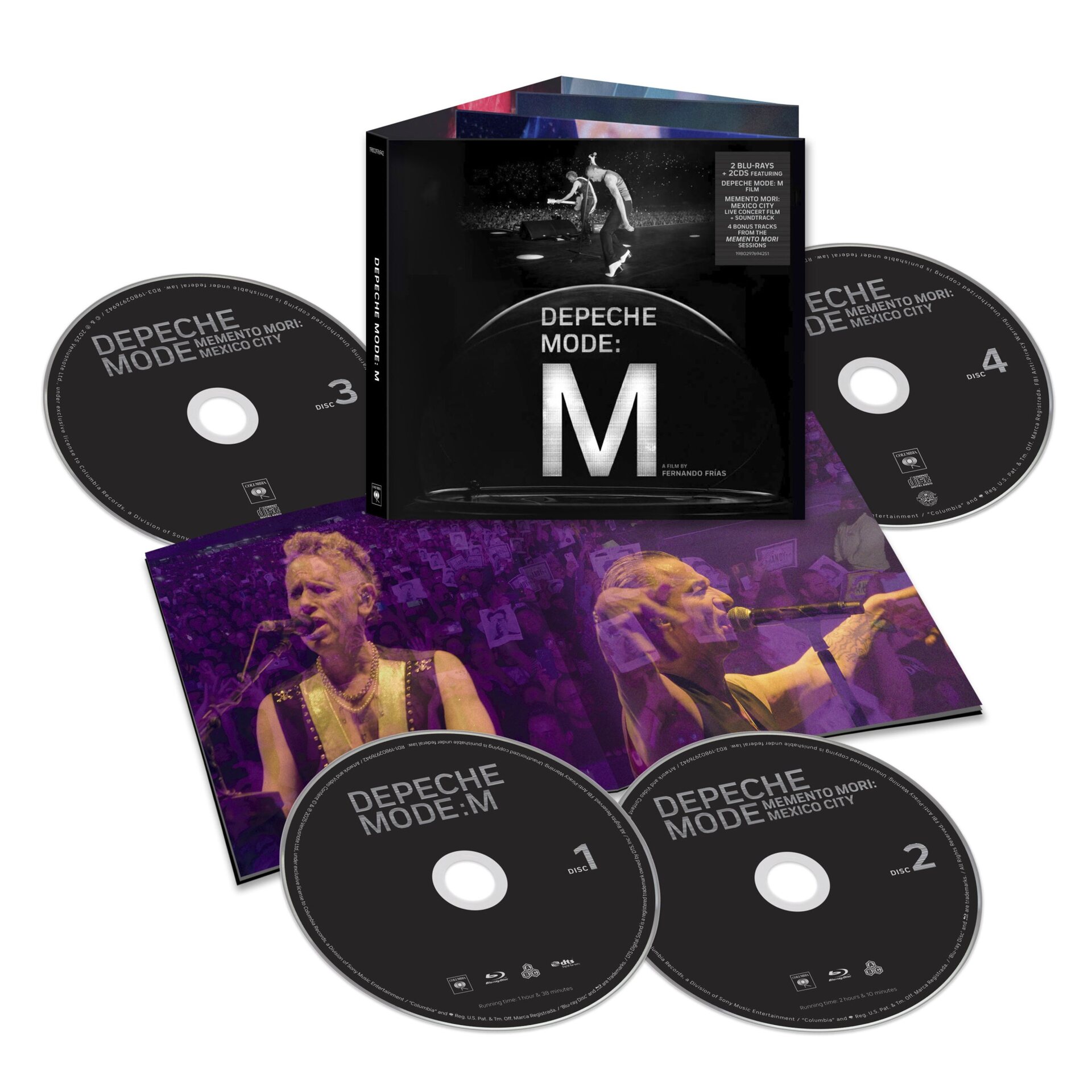 Depeche Mode – Memento Mori: Mexico City 2CD+2Blu-ray