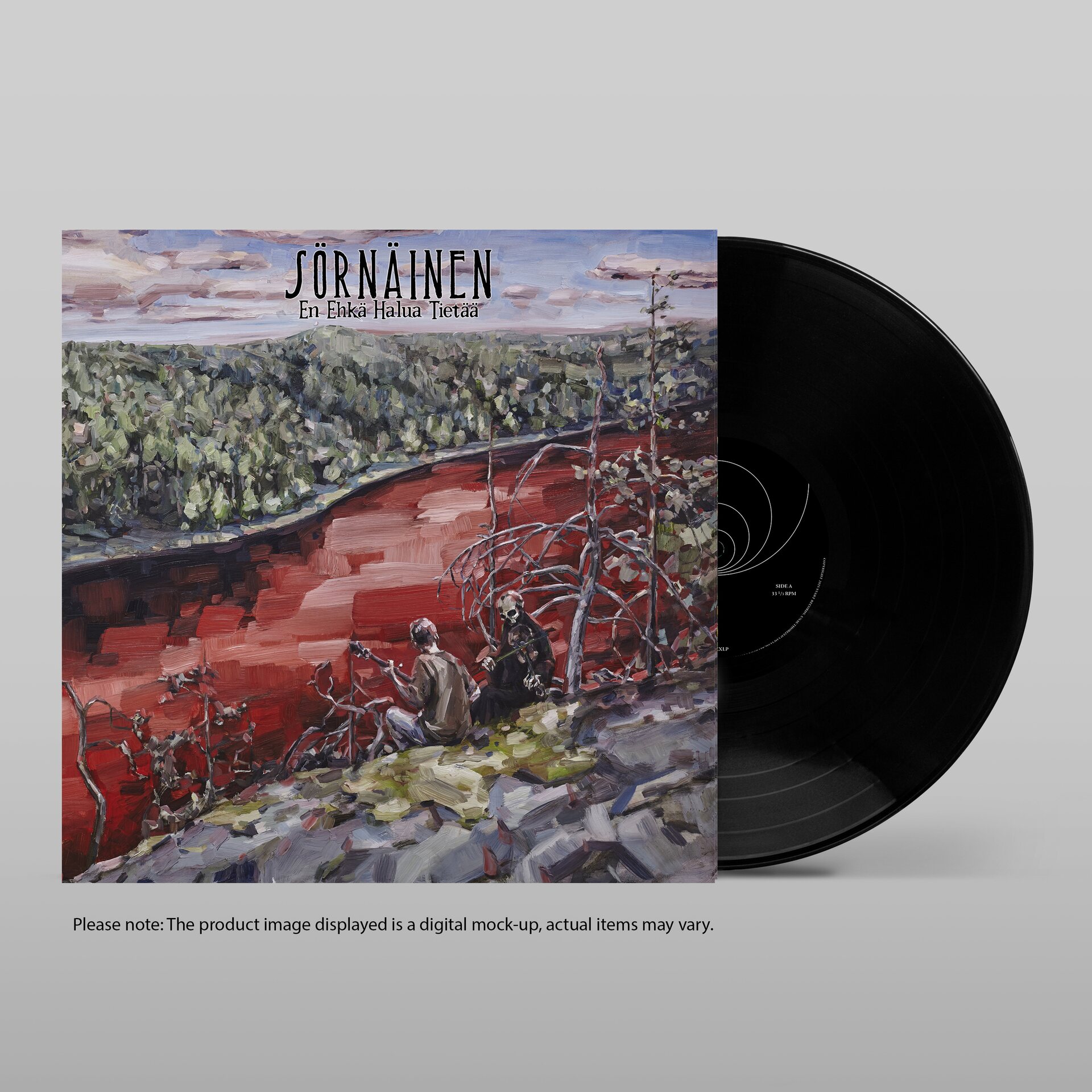 Sörnäinen – En ehkä halua tietää LP (Bible Cover Black vinyl)