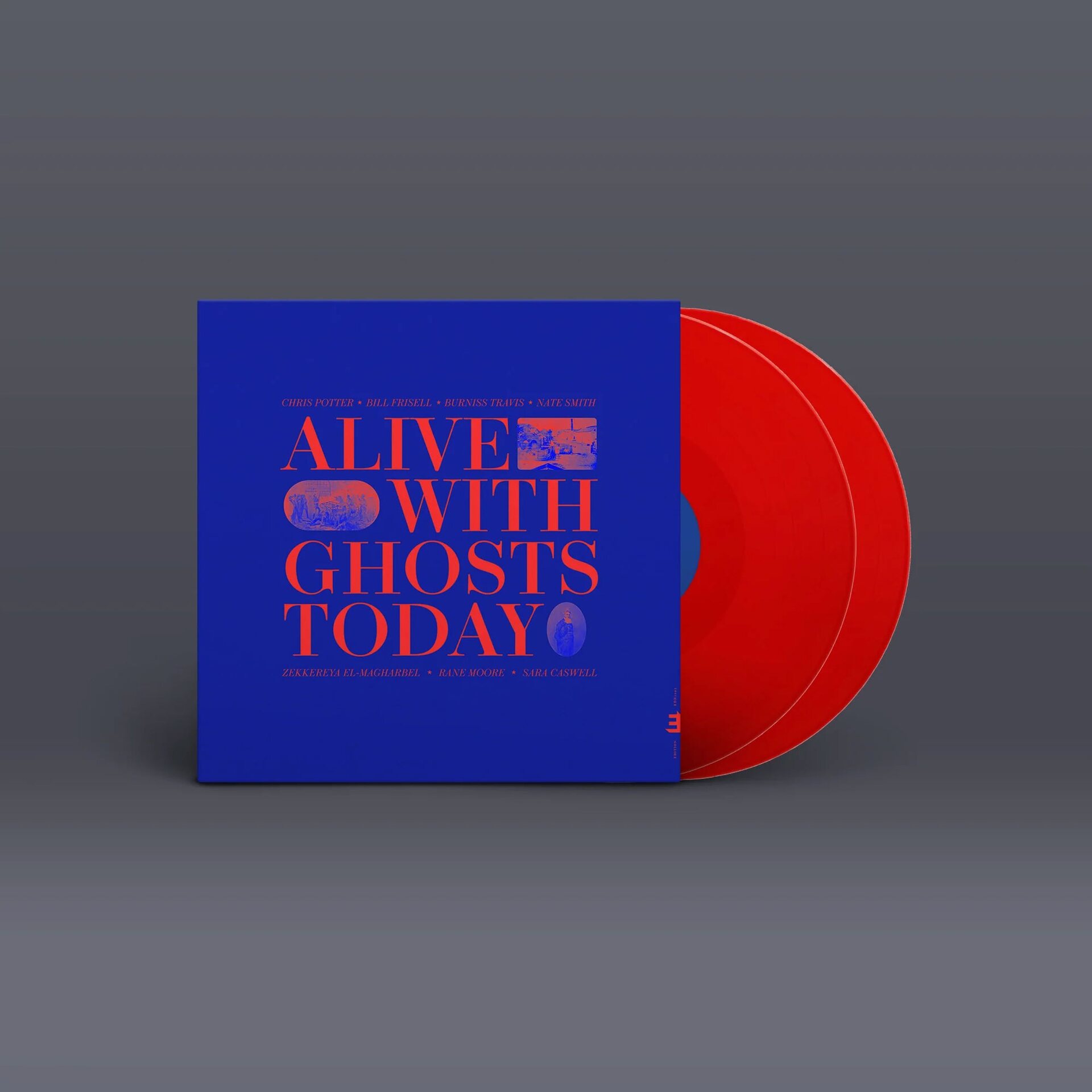 Chris Potter – Alive with Ghosts Today 2LP (Red Vinyl) With 2 exclusive bonus tracks