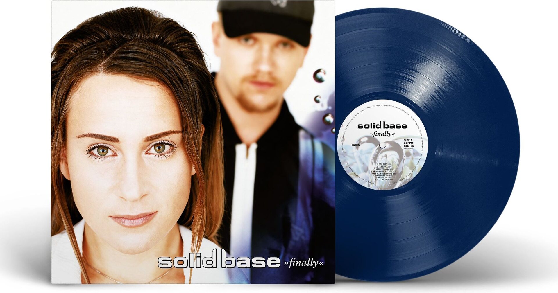 Solid Base – Finally LP (Blue Vinyl)