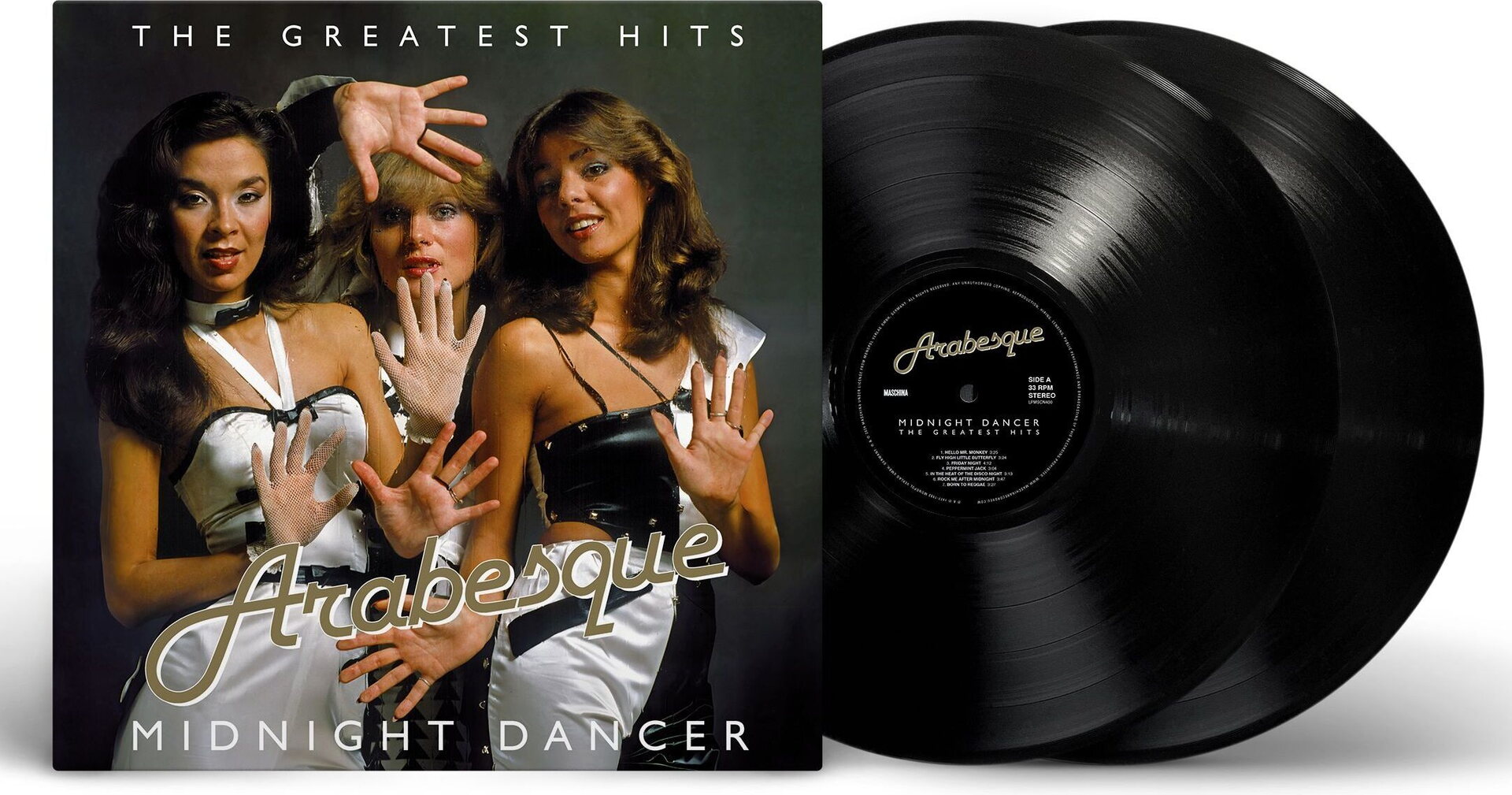 Arabesque – Midnight Dancer: The Greatest Hits 2LP (Black Vinyl)