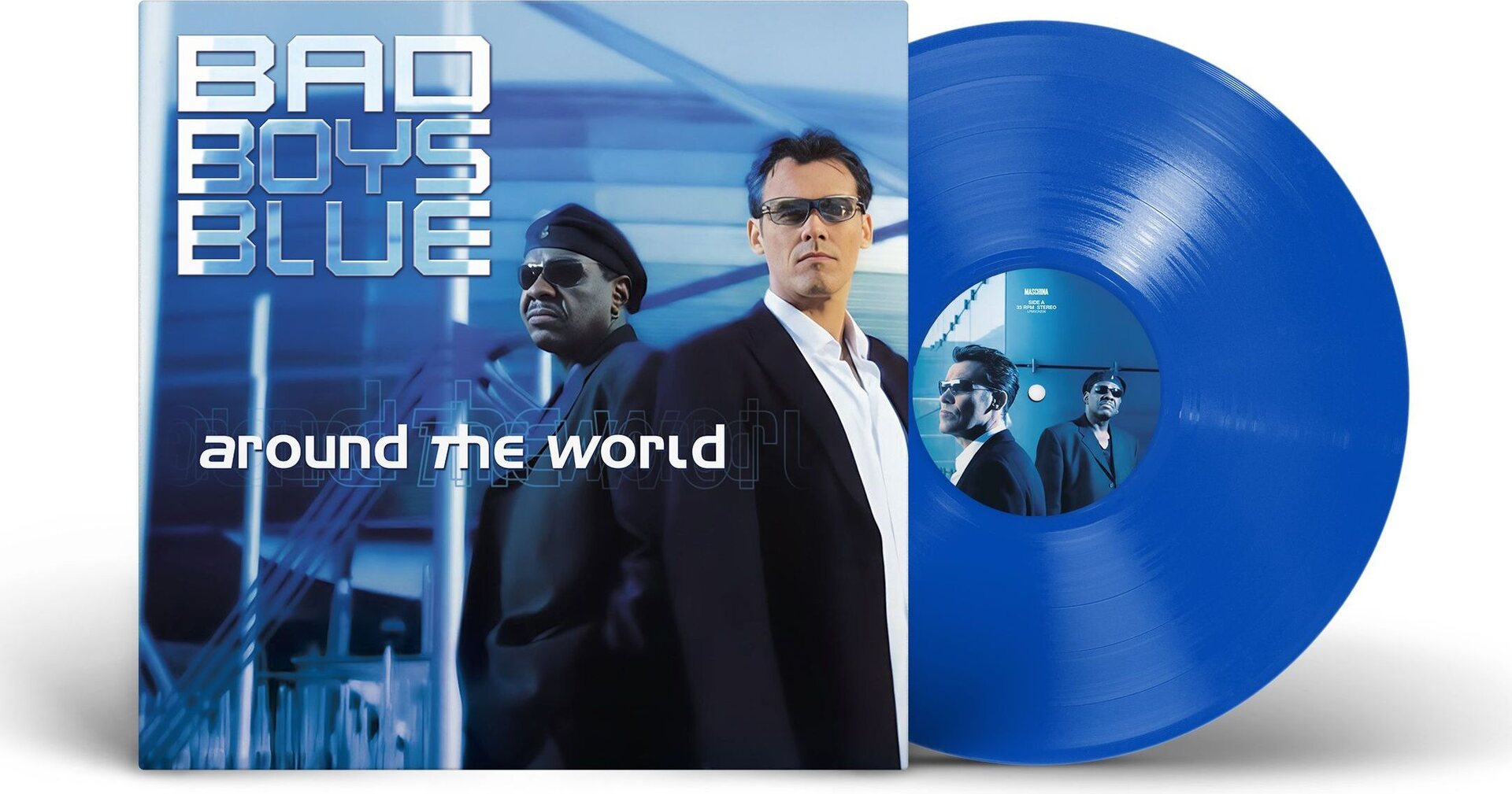 Bad Boys Blue – Around The World LP (Blue Vinyl)