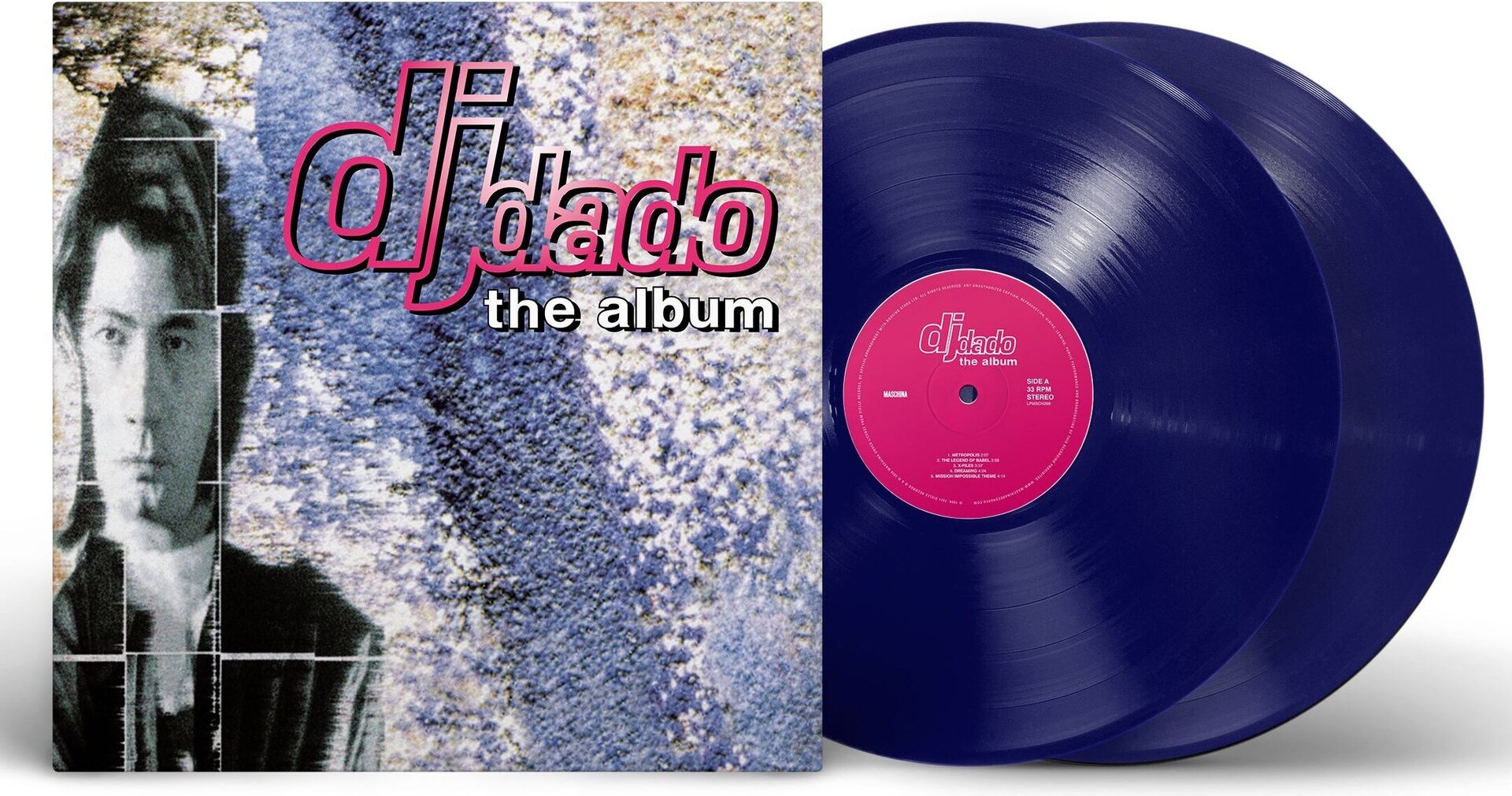 DJ Dado – The Album 2LP (Blue Vinyl)