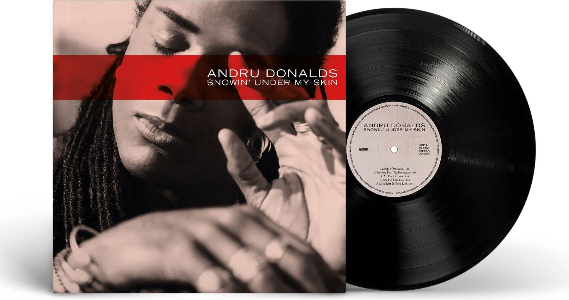 Andru Donalds – Snowin' Under My Skin LP Black Vinyl