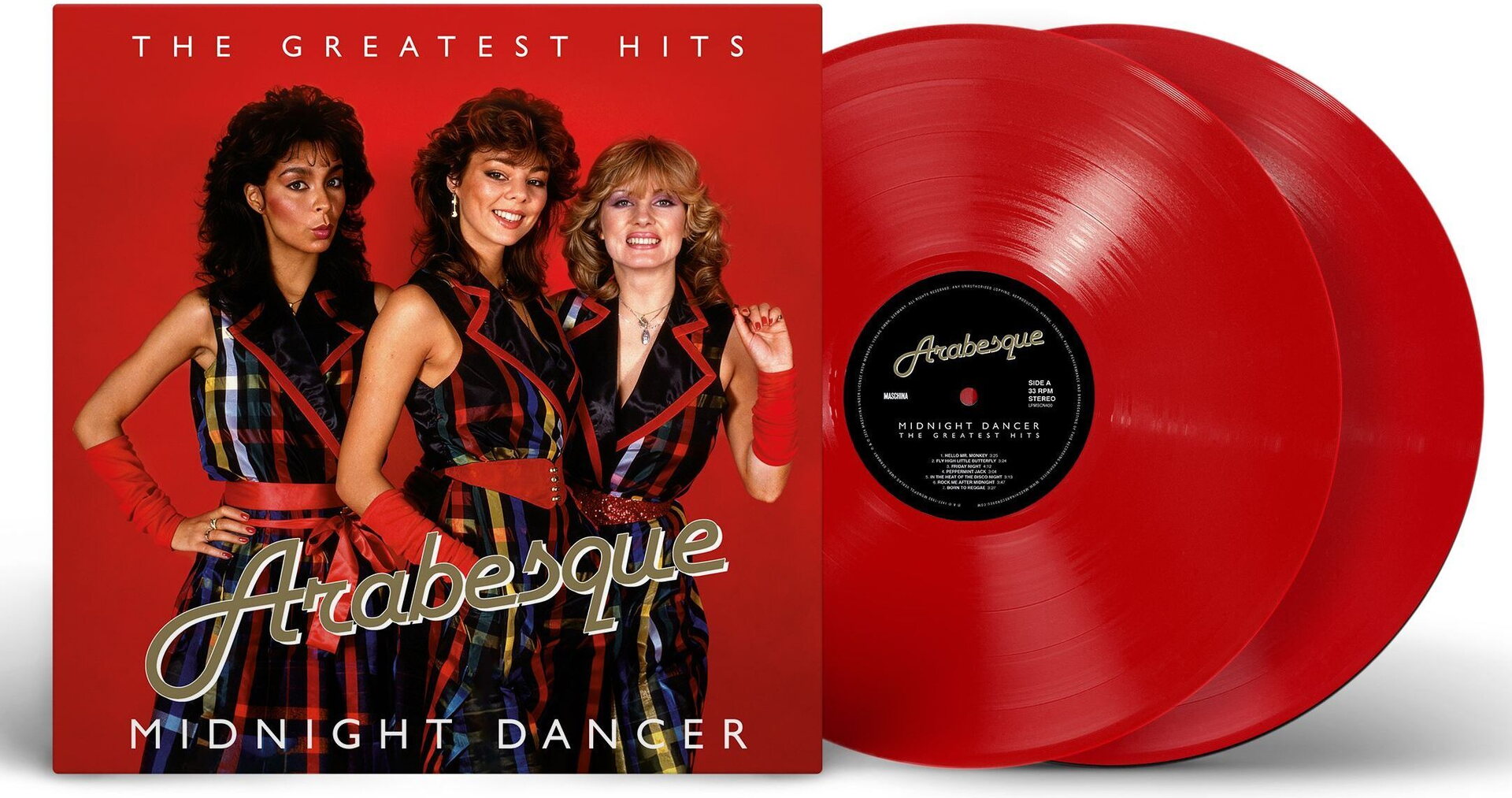 Arabesque – Midnight Dancer: The Greatest Hits 2LP (Red Vinyl)