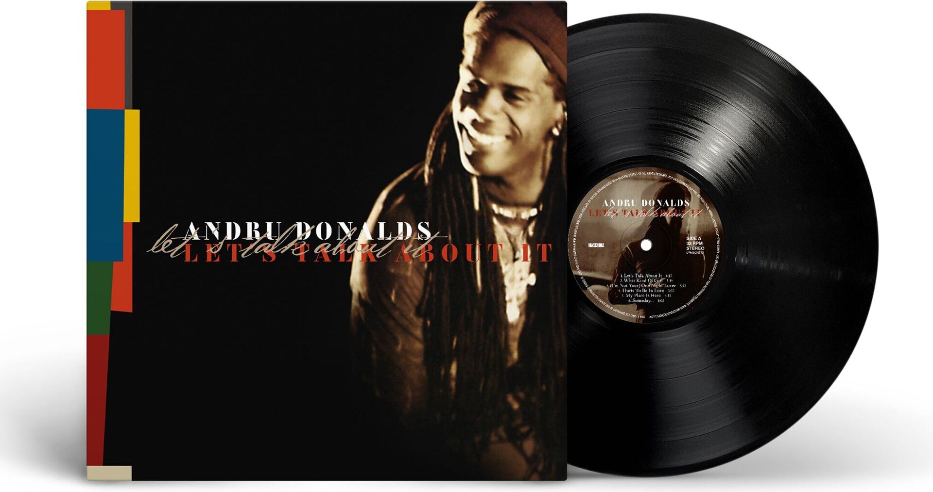 Andru Donalds – Let's Talk About It LP Black Vinyl