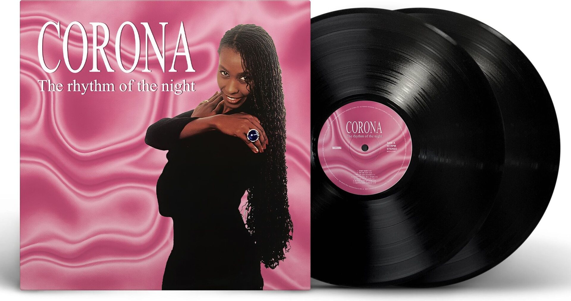 Corona – The Rhythm Of The Night 2LP (Black Vinyl)