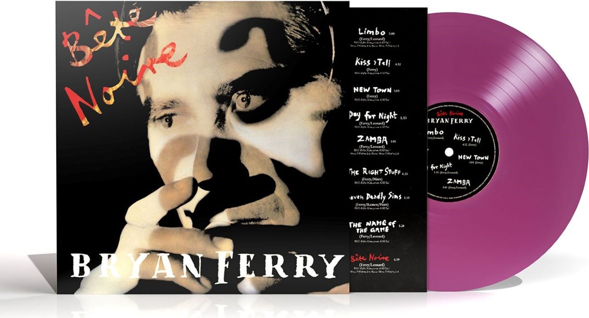 Bryan Ferry – Bete Noire LP (Purple Vinyl)