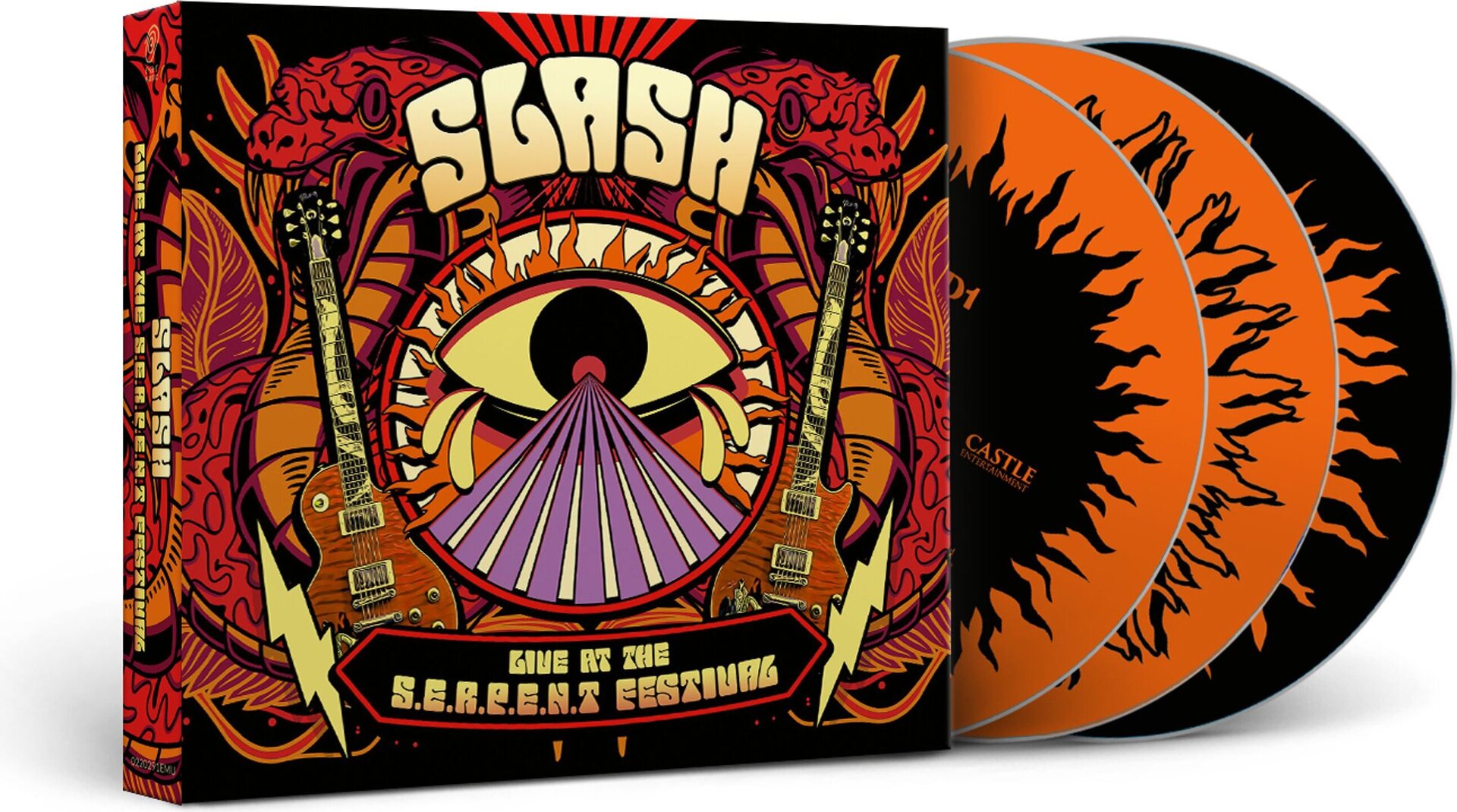 SLASH – Live at the S.E.R.P.E.N.T. Festival 2CD+Blu-ray