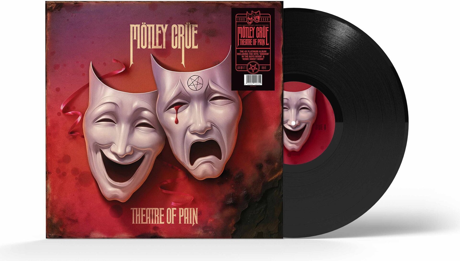 Mötley Crüe – Theatre Of Pain (40th Anniversary) LP (Black Vinyl)