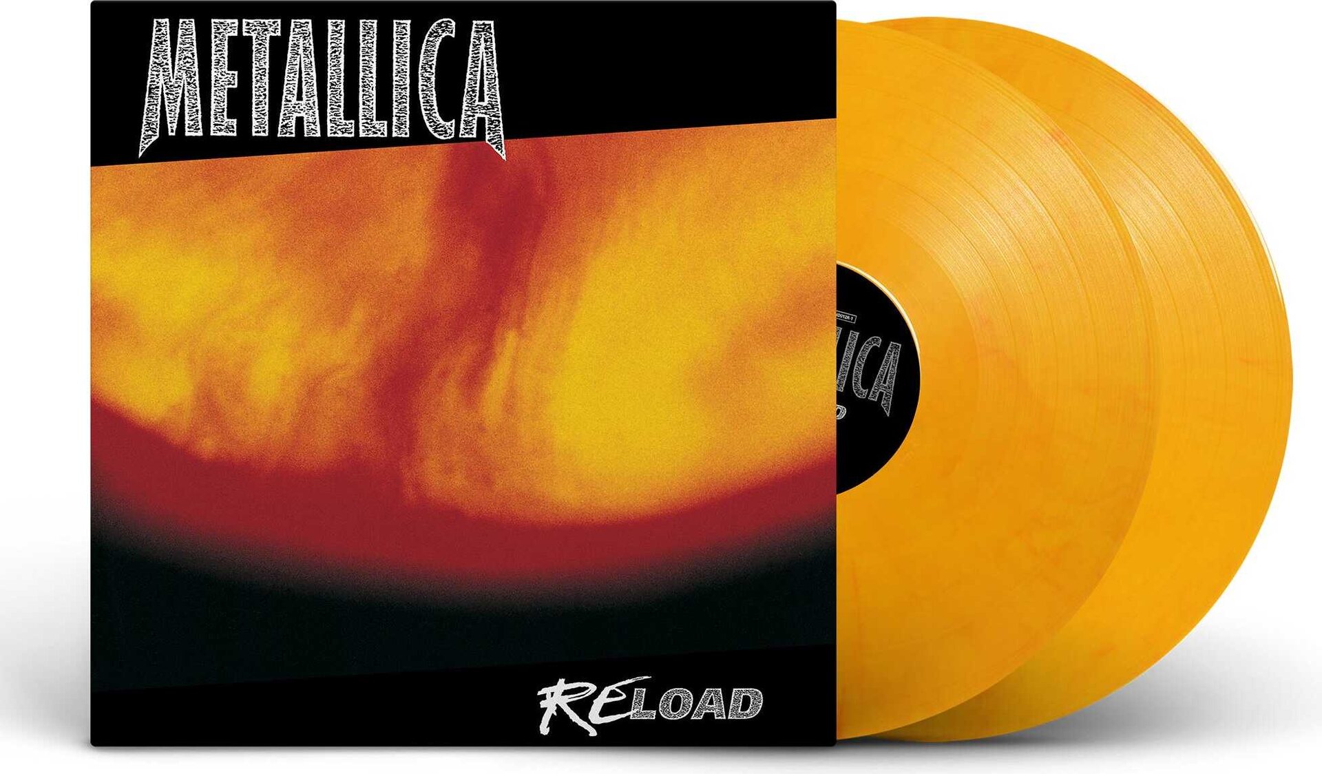 Metallica – Reload (Remastered) 2LP (Yellow Translucent 'Flaming Fuel' Vinyl)
