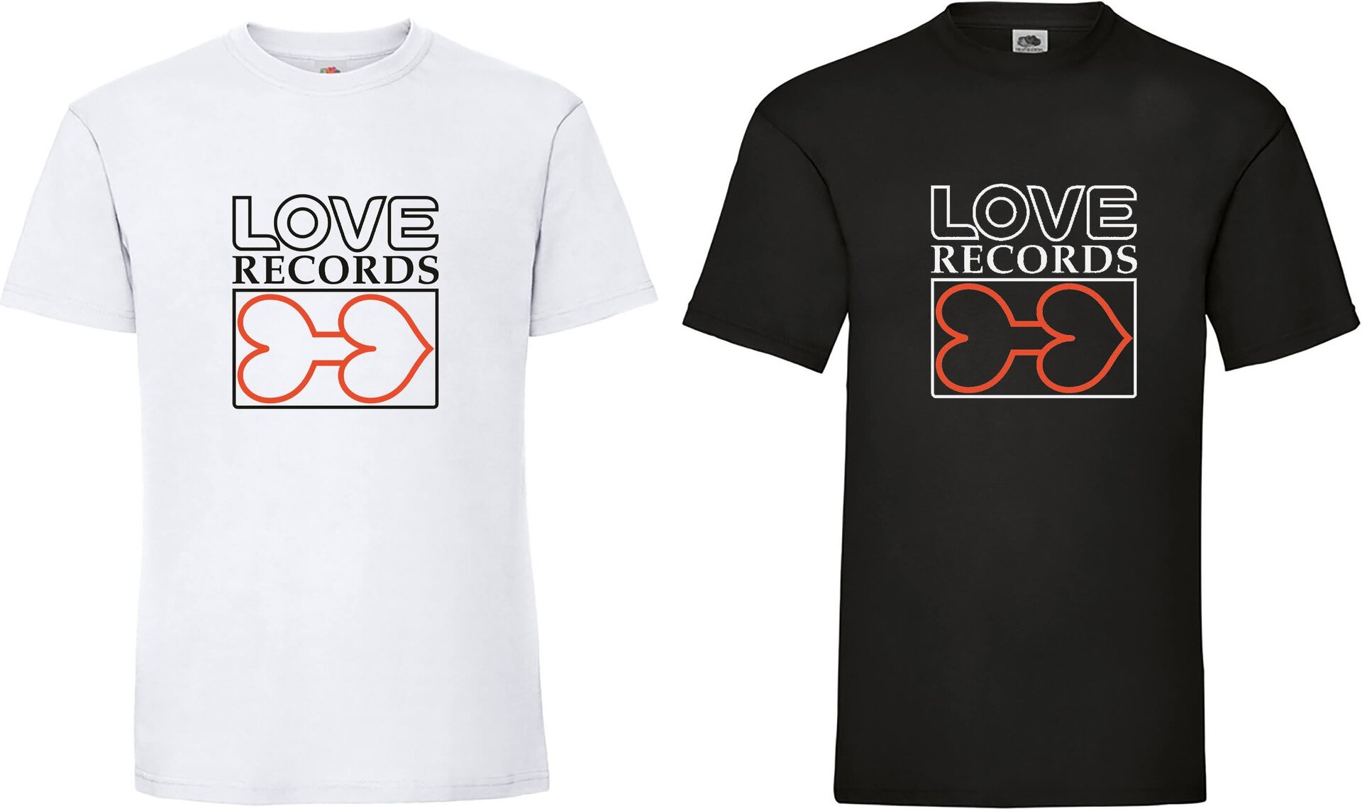 Love Records T-paita Musta M