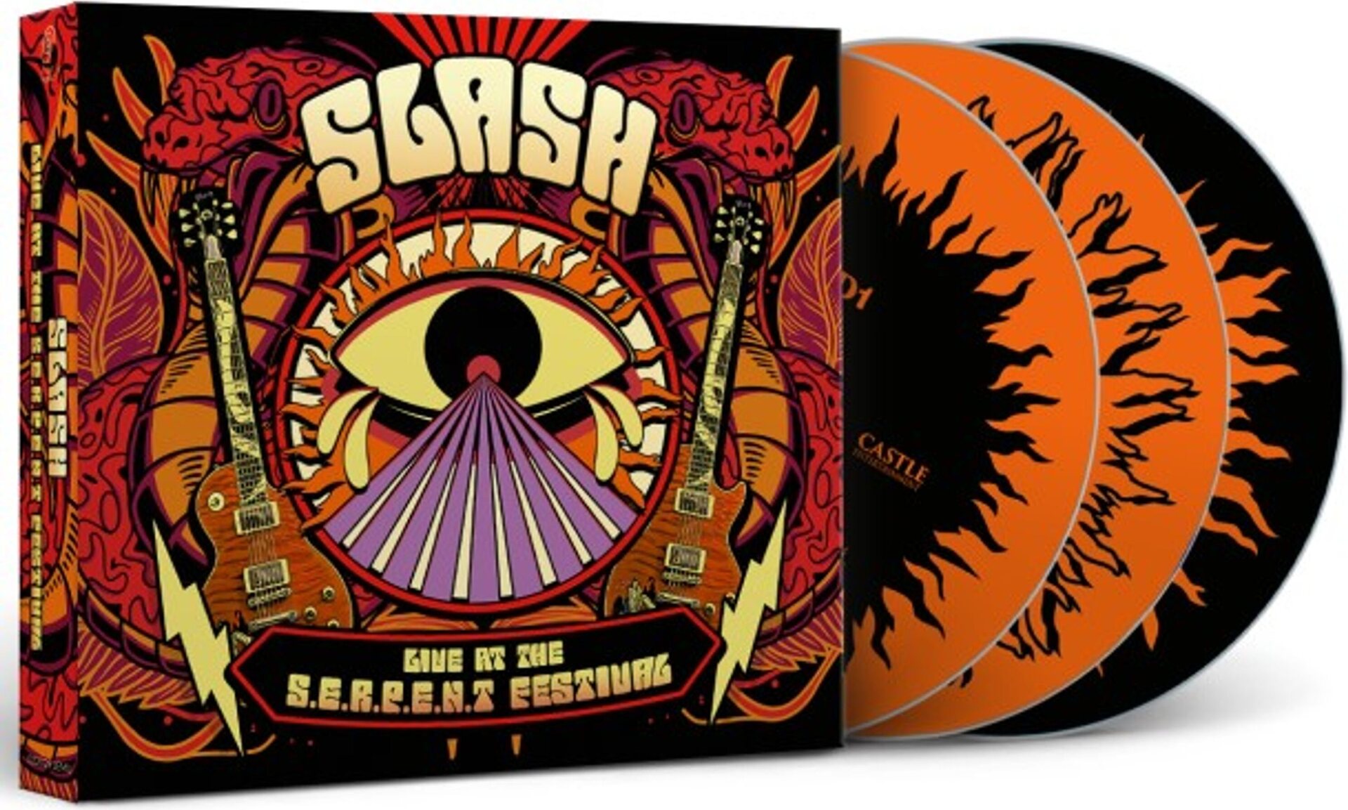 SLASH – Live at the S.E.R.P.E.N.T. Festival 2CD+DVD