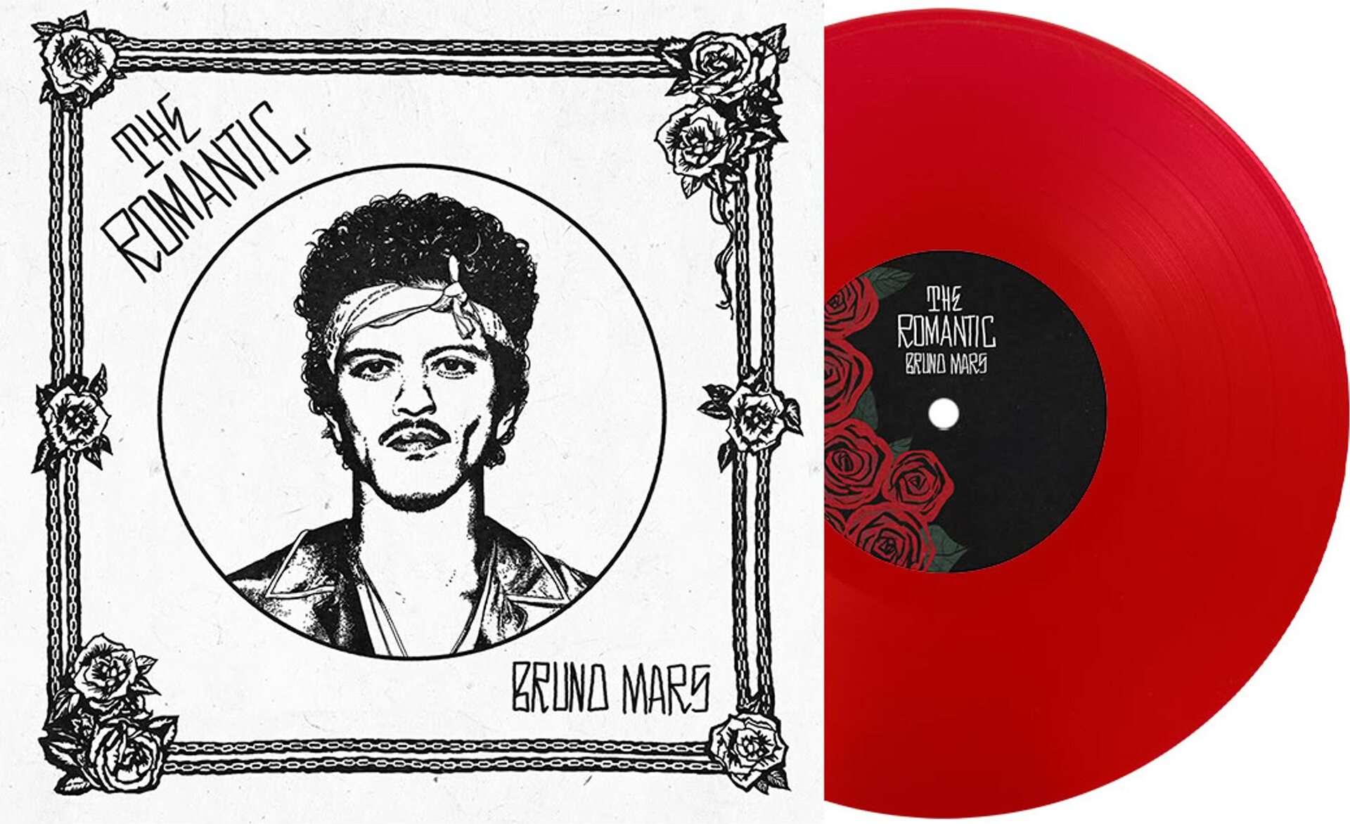 Bruno Mars – The Romantic LP (Translucent Red Vinyl)