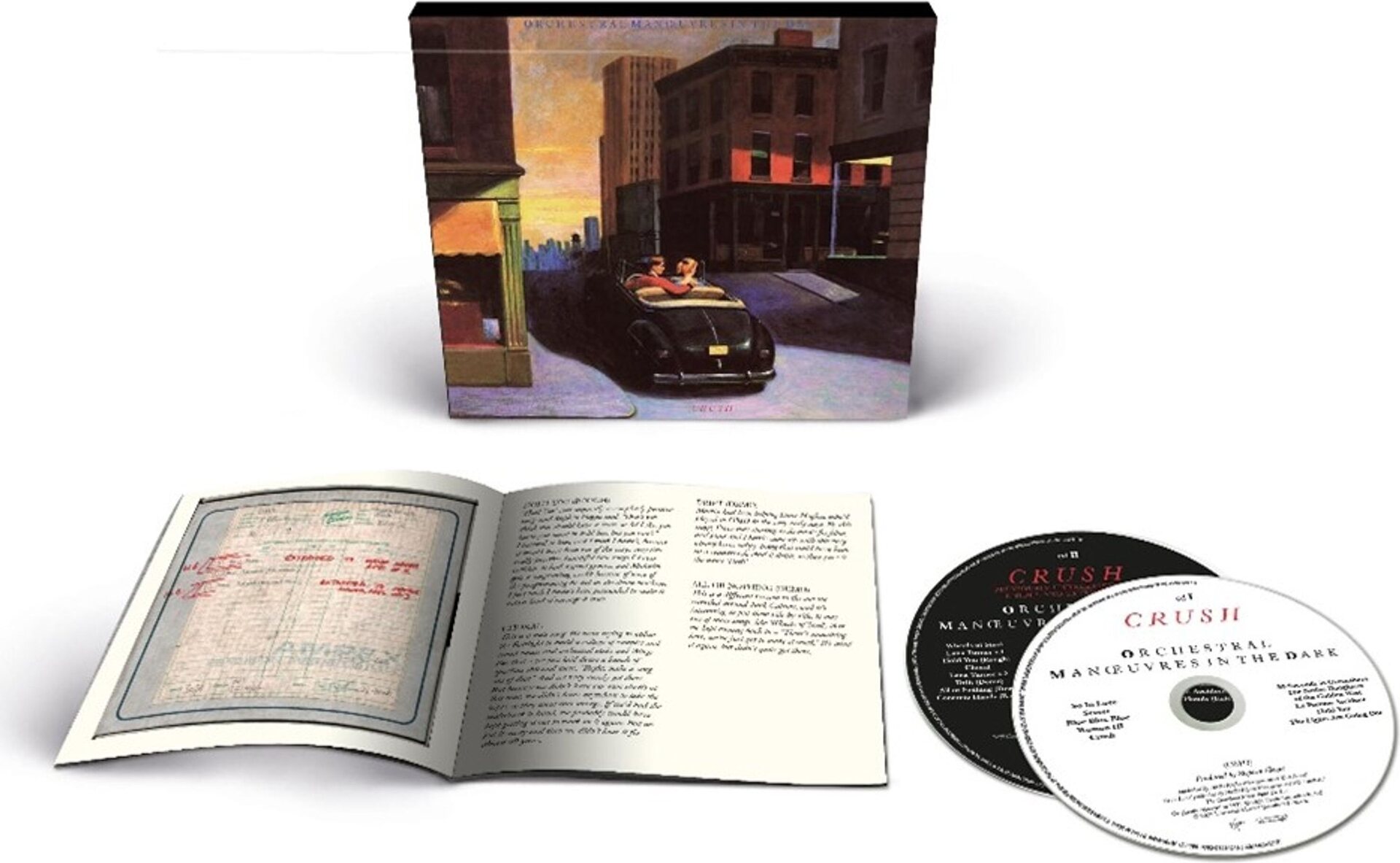 OMD (Orchestral Manoeuvres In The Dark) – Crush (40th Anniversary) 2CD