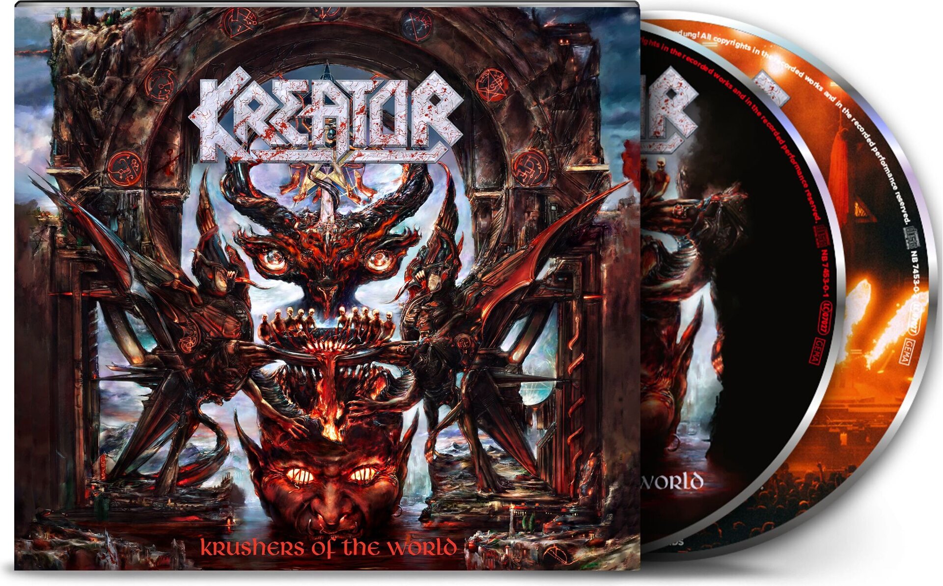 Kreator – Krushers Of The World 2CD (Digipack)