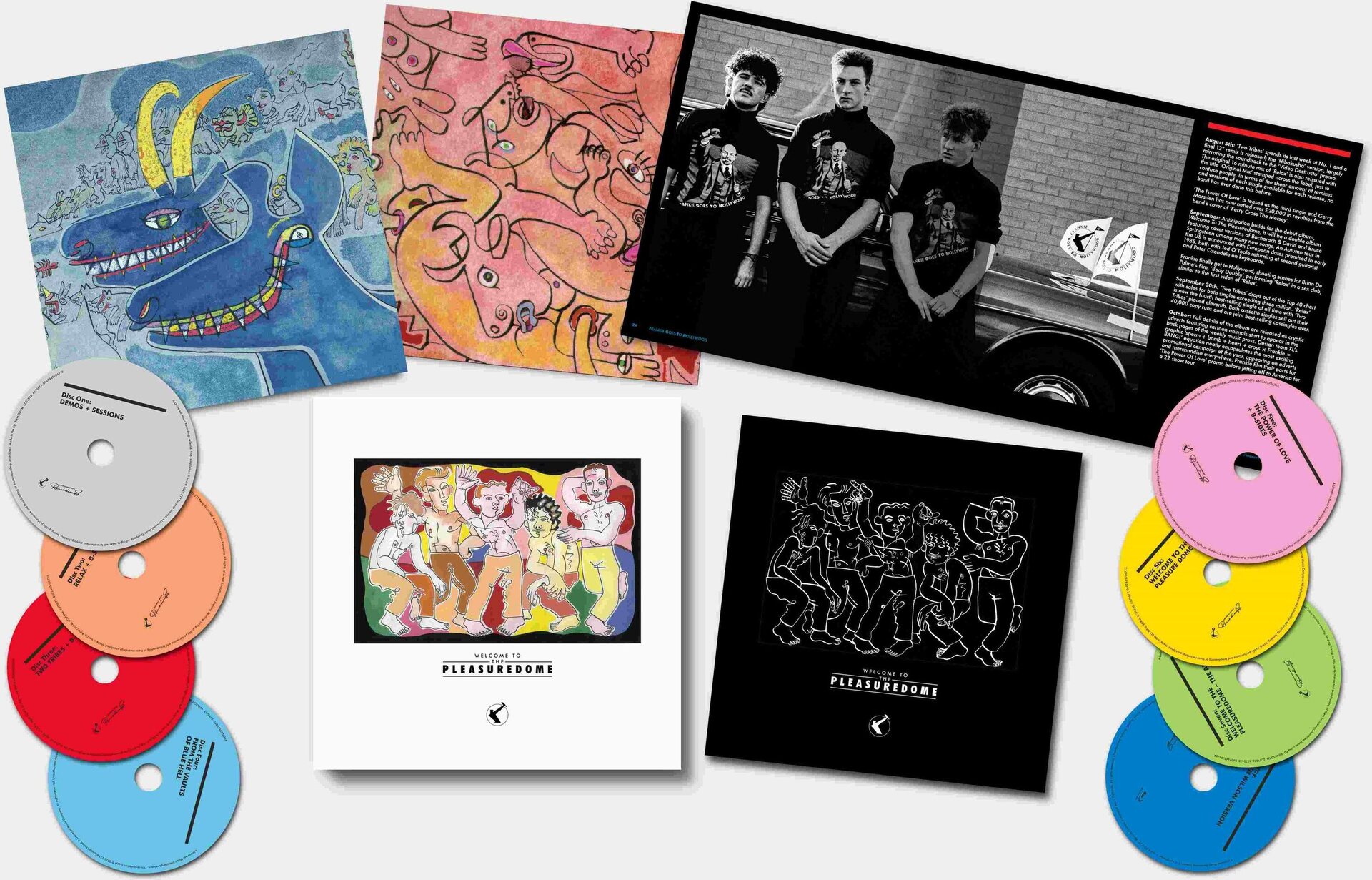 Frankie Goes To Hollywood – Welcome To The Pleasuredome (2025 Steven Wilson Stereo Mix) 7CD+Blu-ray (Super Deluxe Edition)