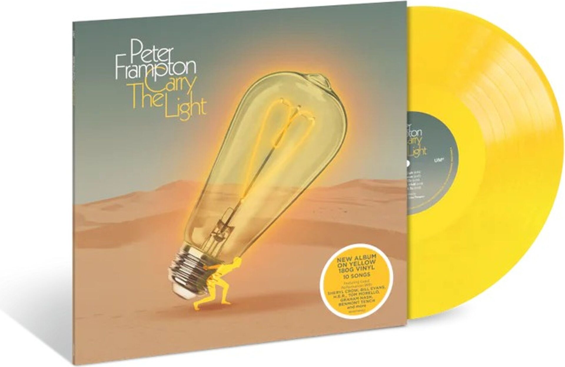 Peter Frampton – Carry The Light LP (Yellow Vinyl)