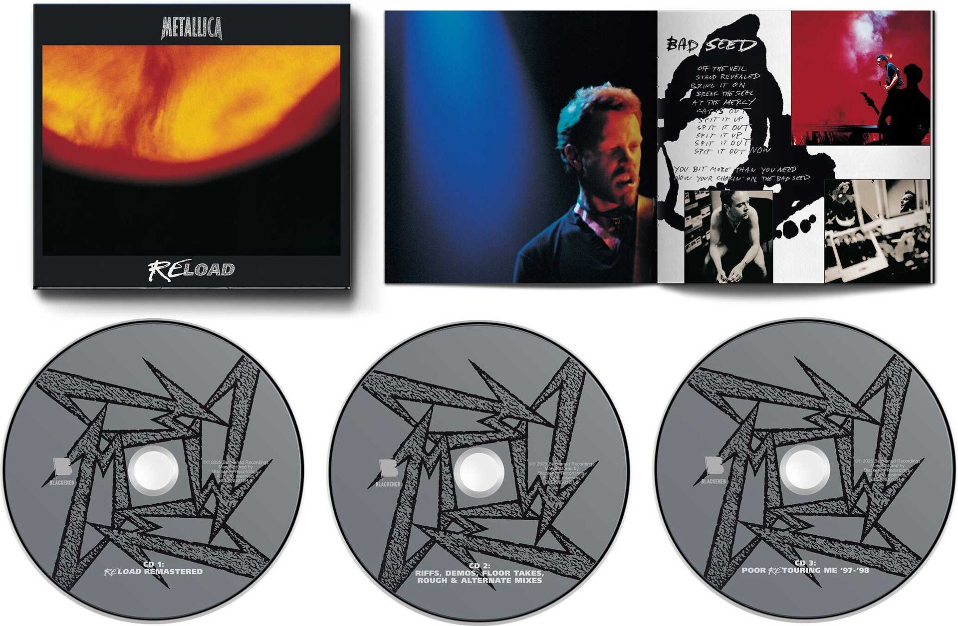 Metallica – Reload (Remastered) 3CD (Remastered & Expanded)