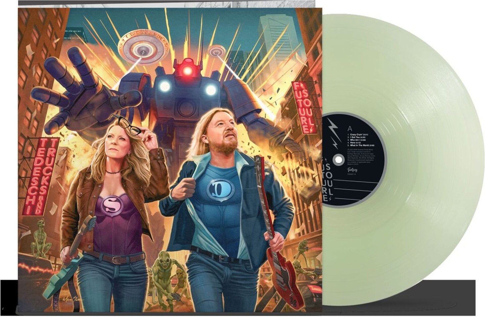 Tedeschi Trucks Band – Future Soul LP (Sea Glass Clear Vinyl)