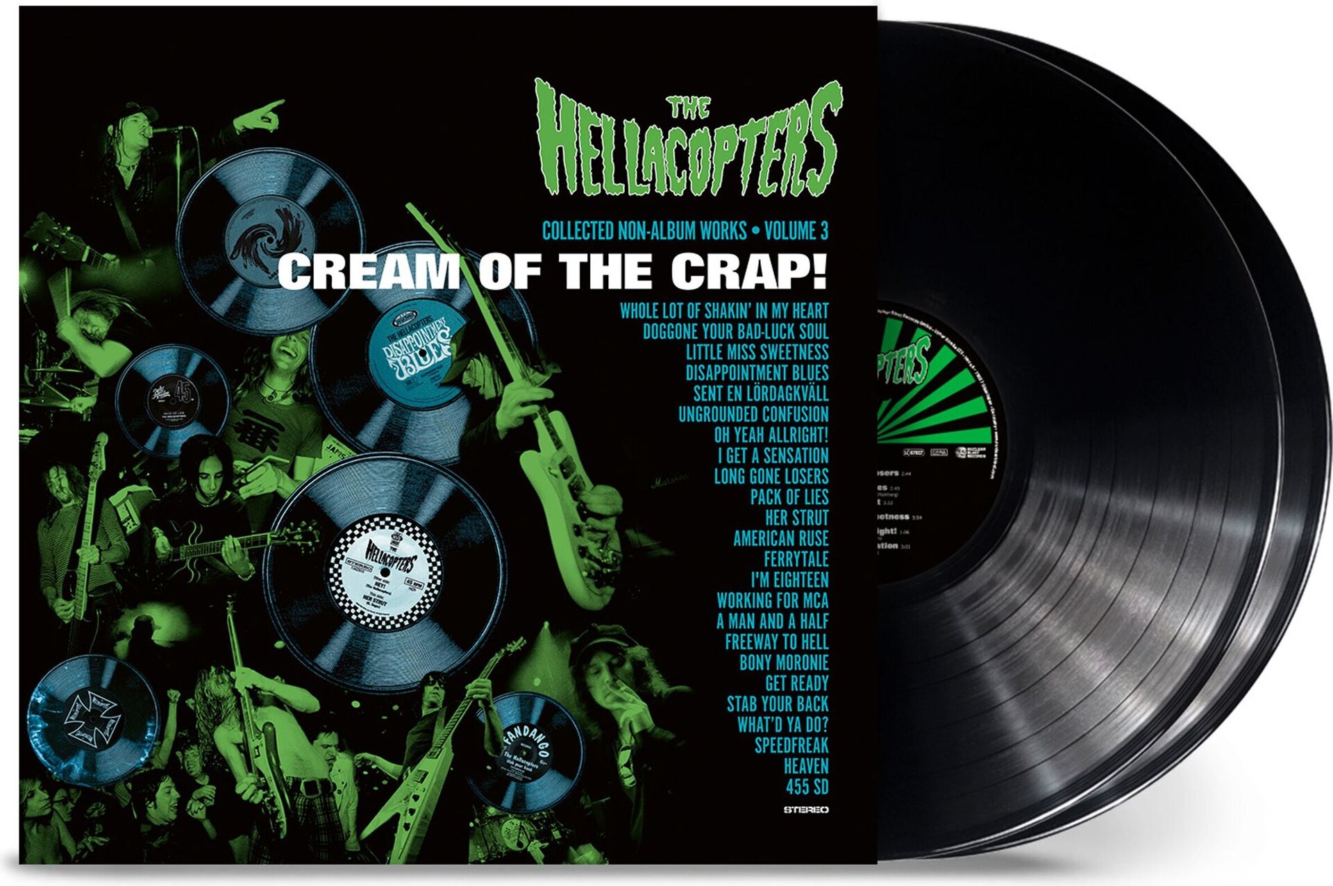 Hellacopters – Cream Of The Crap! Collected Non-Album Works • Volume 3 2LP (Black Vinyl)
