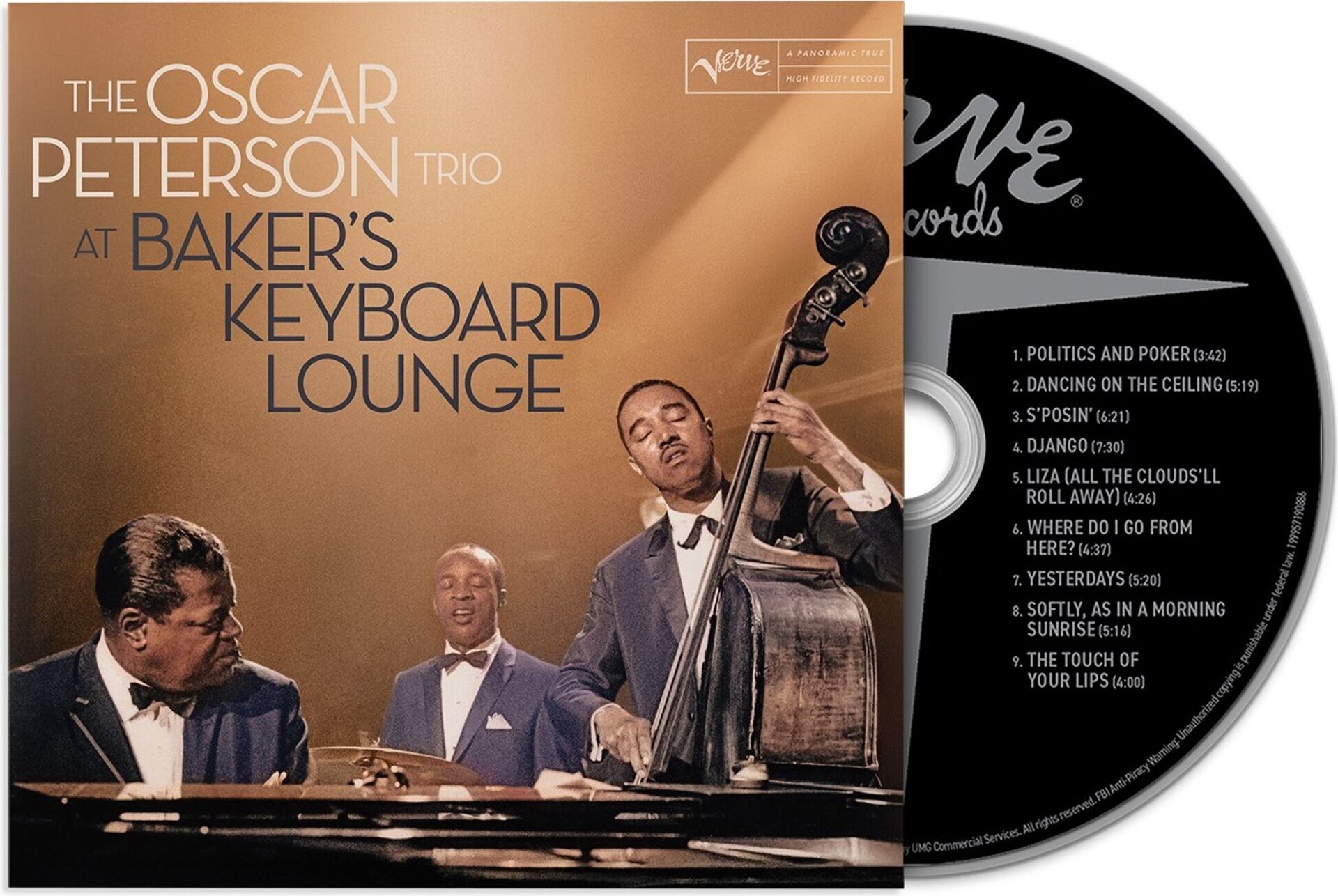 Oscar Peterson – At Baker’s Keyboard Lounge CD