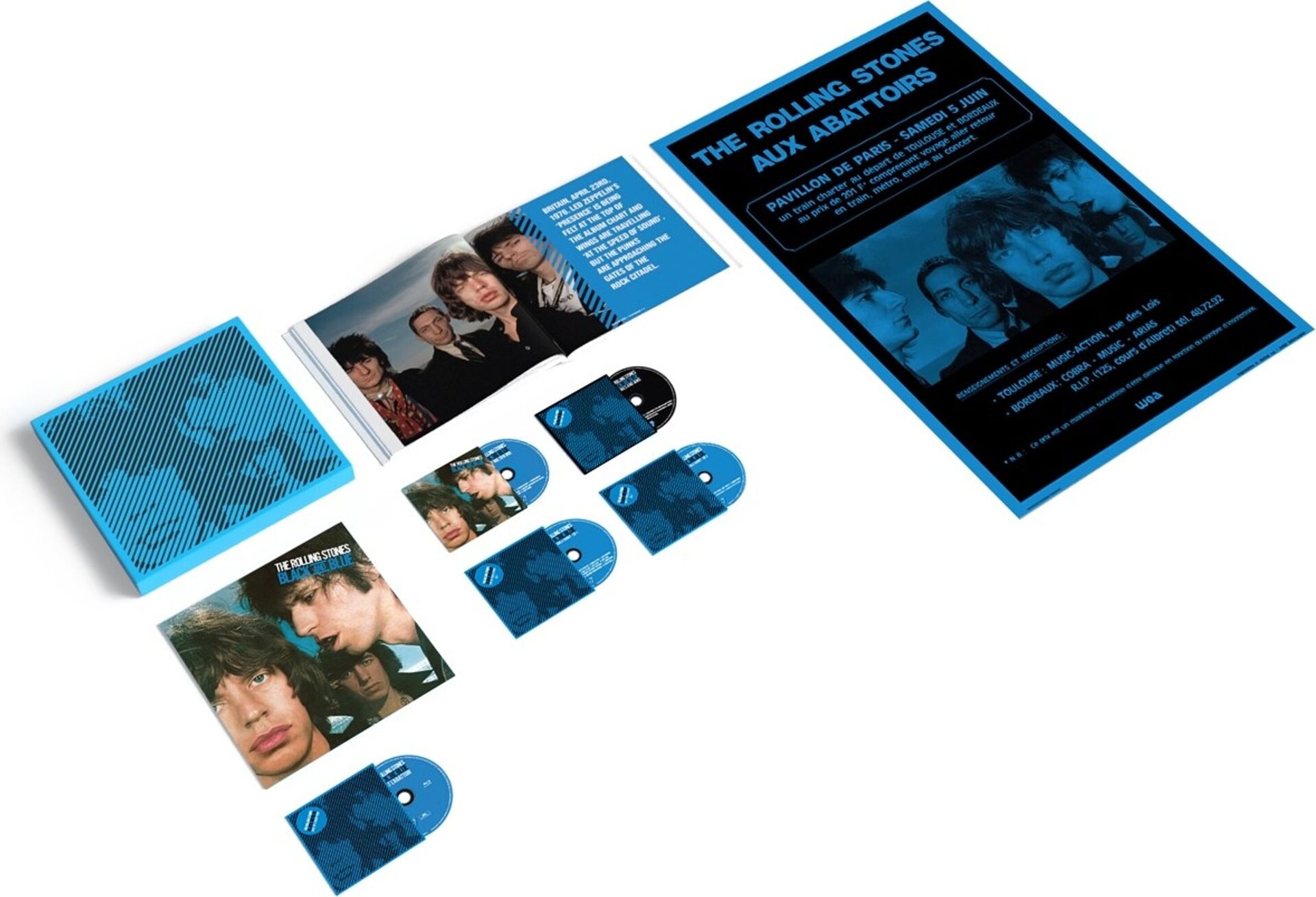 Rolling Stones – Black And Blue (Steven Wilson Remix 2025) 4CD+Blu-ray Audio (Limited Super Deluxe Edition)