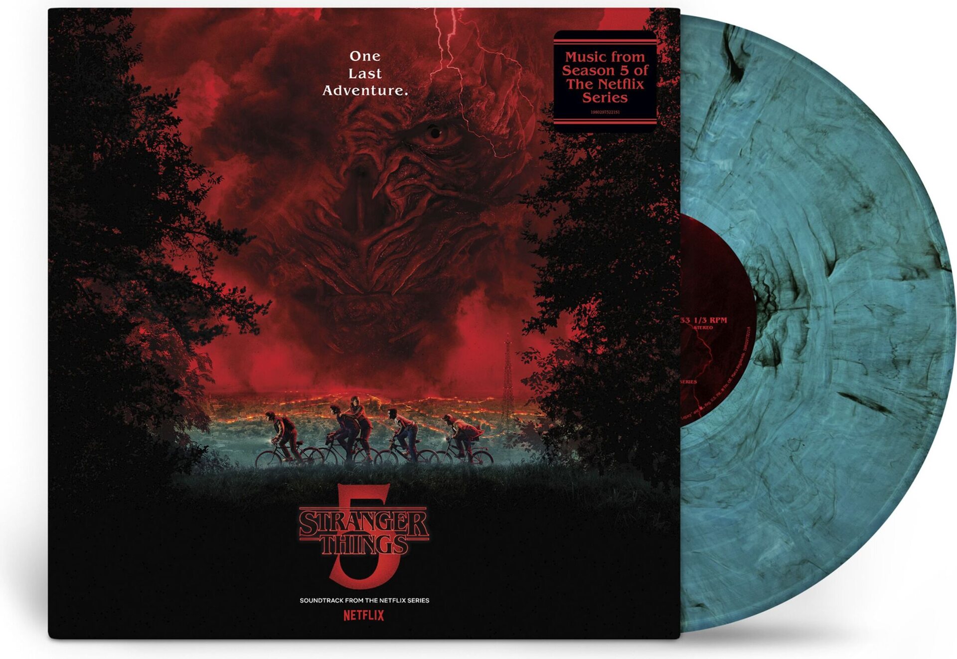 Various Artists – Stranger Things 5 (Soundtrack From The Netflix Series) LP (Sea Blue Smoke Vinyl)