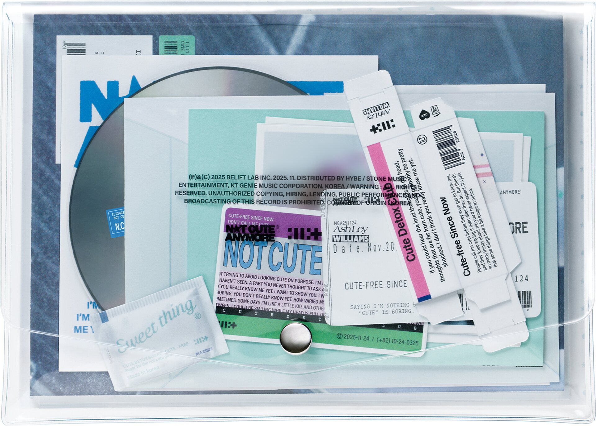 ILLIT – ILLIT 1st Single Album - NOT CUTE ANYMORE CD (NOT CUTE Ver.)