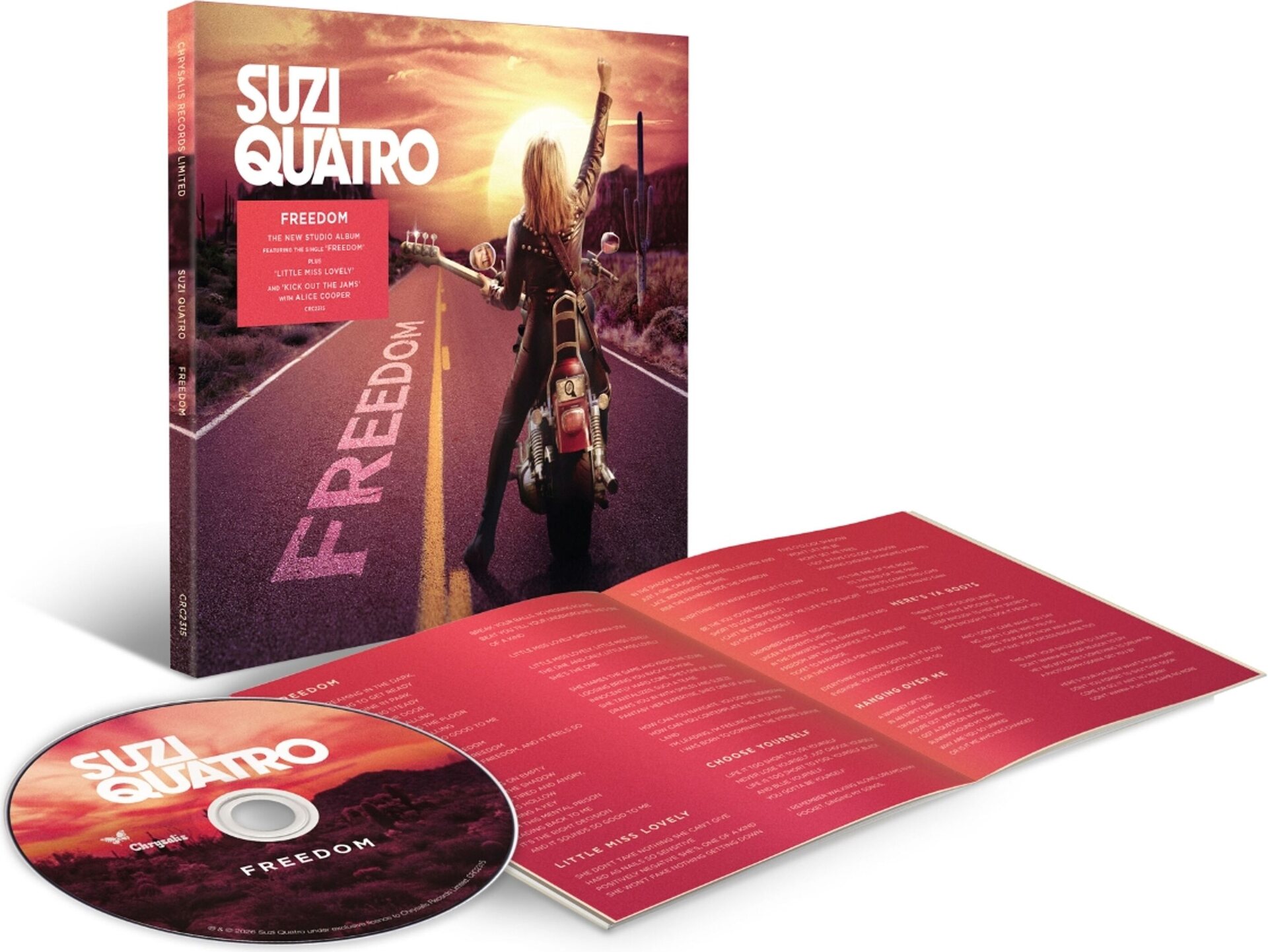 Suzi Quatro – Freedom CD (Digipak)