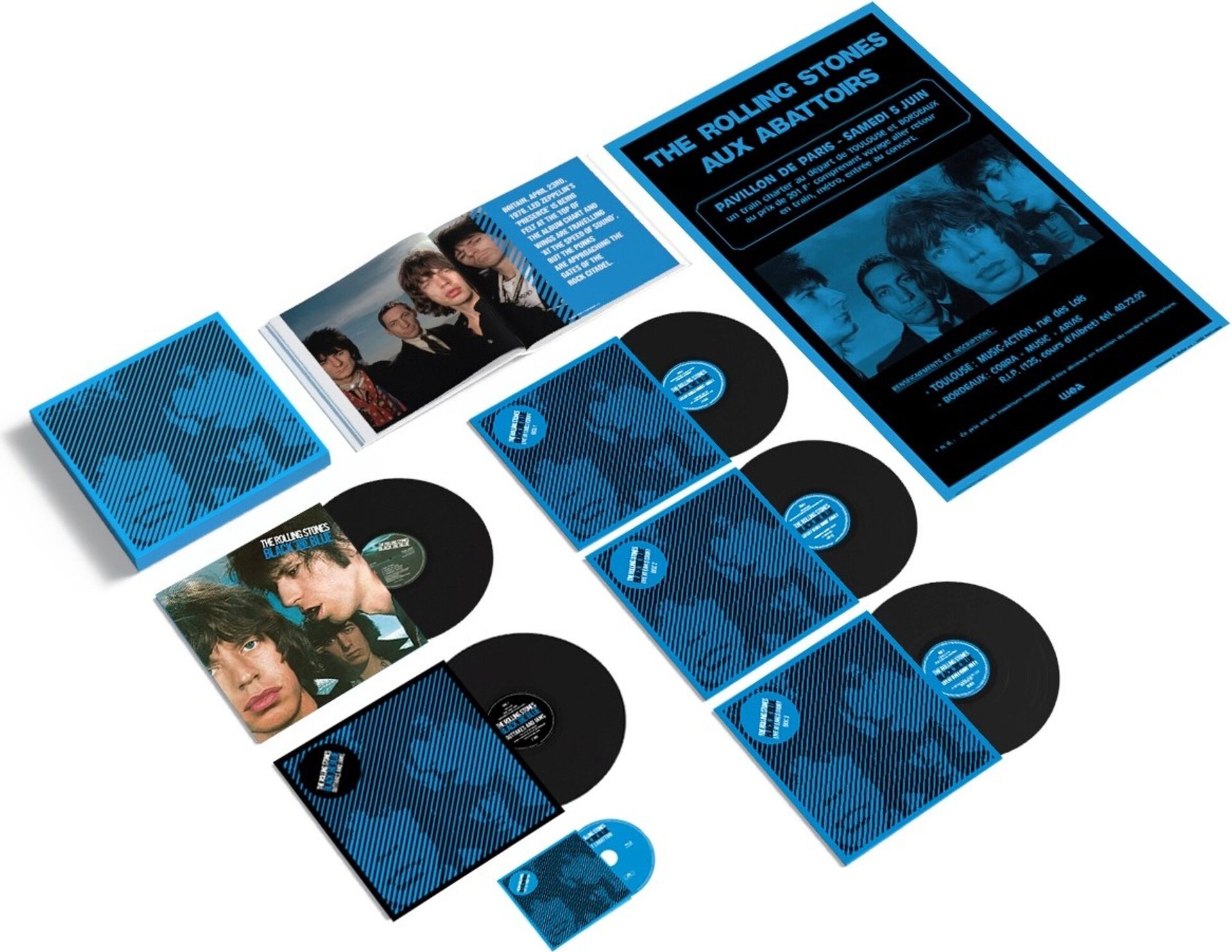 Rolling Stones – Black And Blue (Steven Wilson Remix 2025) 5LP+Blu-ray Audio (Limited Super Deluxe Edition)