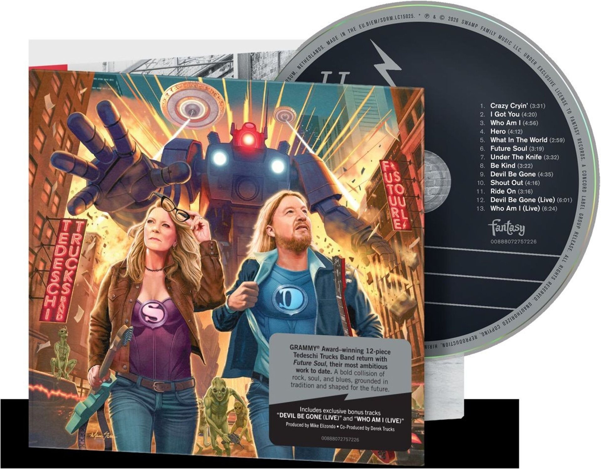 Tedeschi Trucks Band – Future Soul CD (Deluxe Edition, 2 Bonus Tracks)